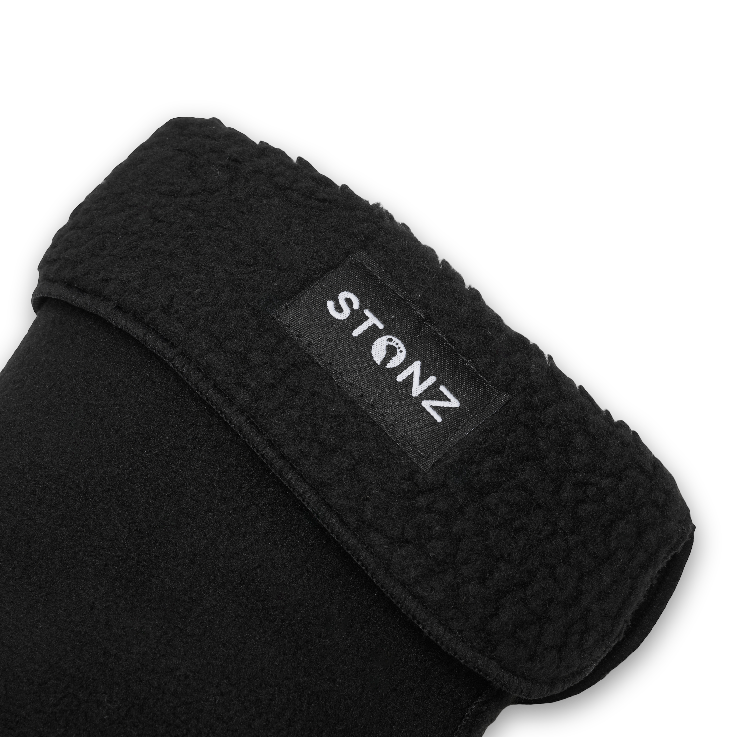 Bootie Liners for Babies & Toddlers – Extra Warm Fleece Layer - Stonz alt::Black