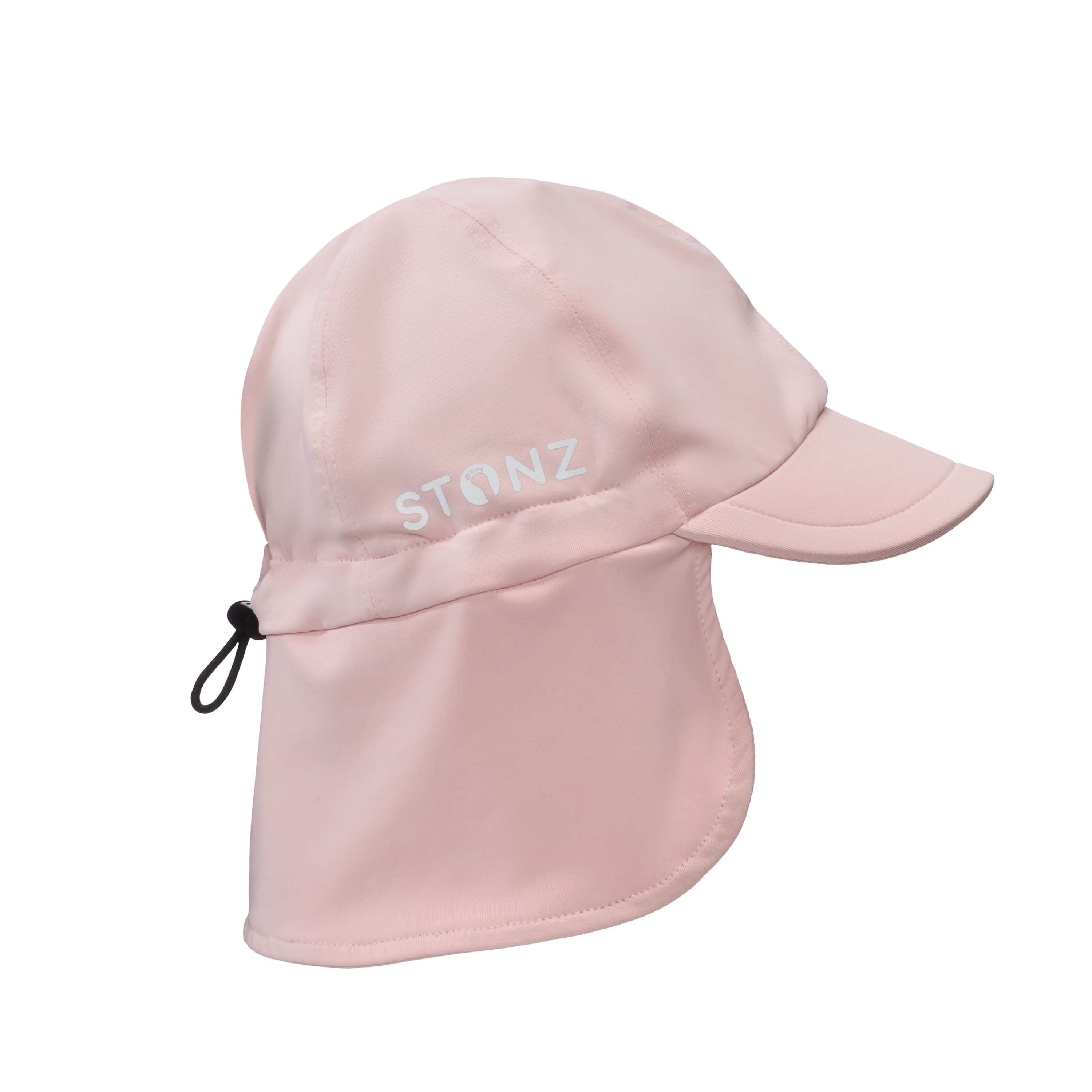 Sun Flap Cap for Babies and Toddlers - Stonz alt::Haze Pink