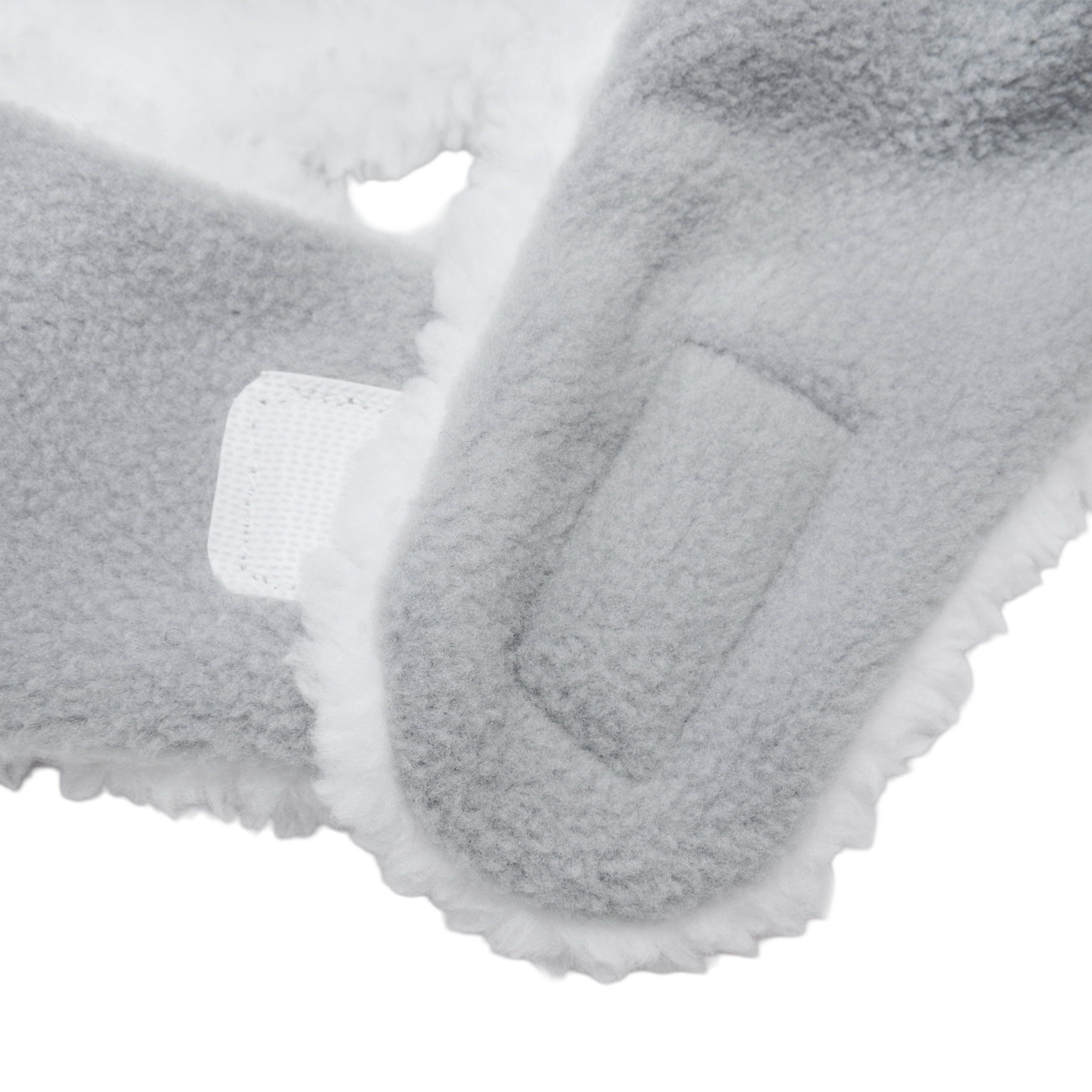 Fleece Hat for Baby and Toddler - Sherpa Lined with Chin Strap - Stonz alt::Grey