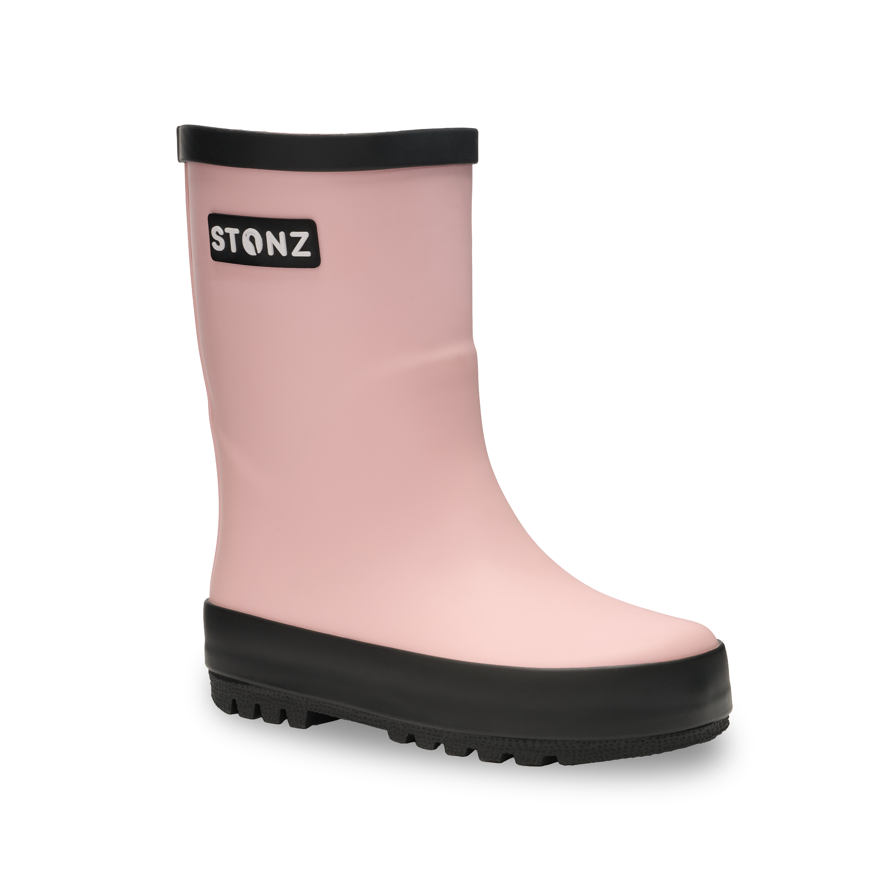 Waterproof Rain Boots for Toddlers and Kids - Stonz alt::Haze Pink - Lotus