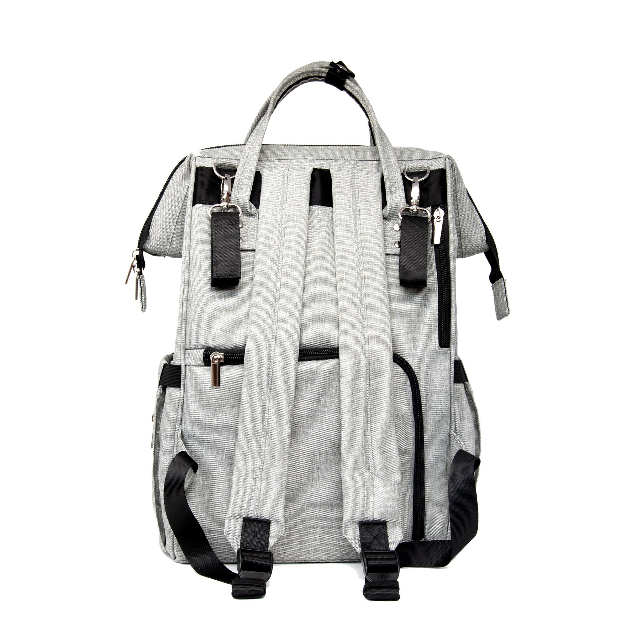Diaper Backpack - SALE - Stonz alt::Light Grey