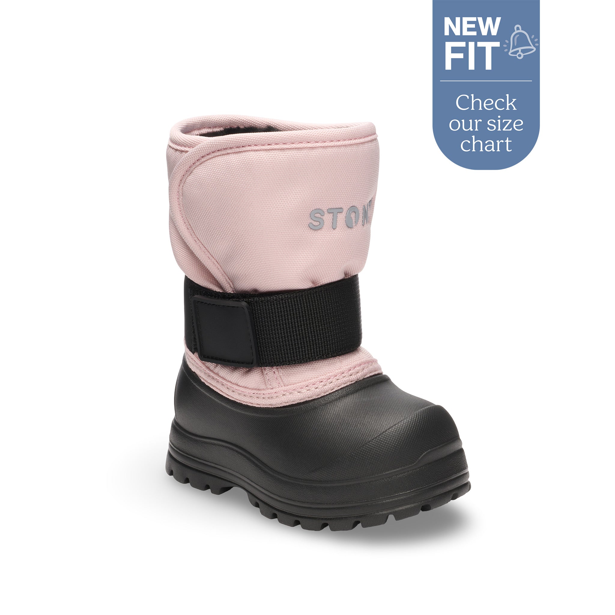 Trek Toddler Lightweight Insulated Winter Boot - Stonz alt::Haze Pink