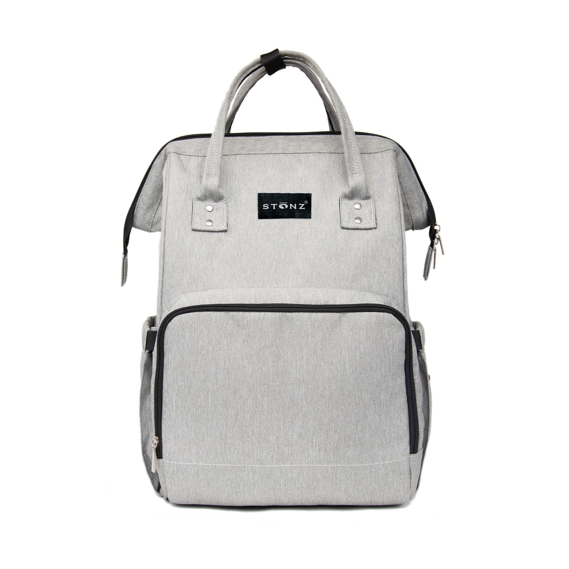 Diaper Backpack - SALE - Stonz alt::Light Grey