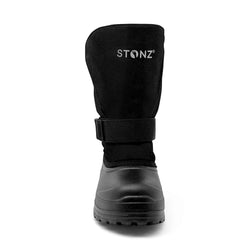 Stonz Trek kid in black unbeatable lightweight design, front View