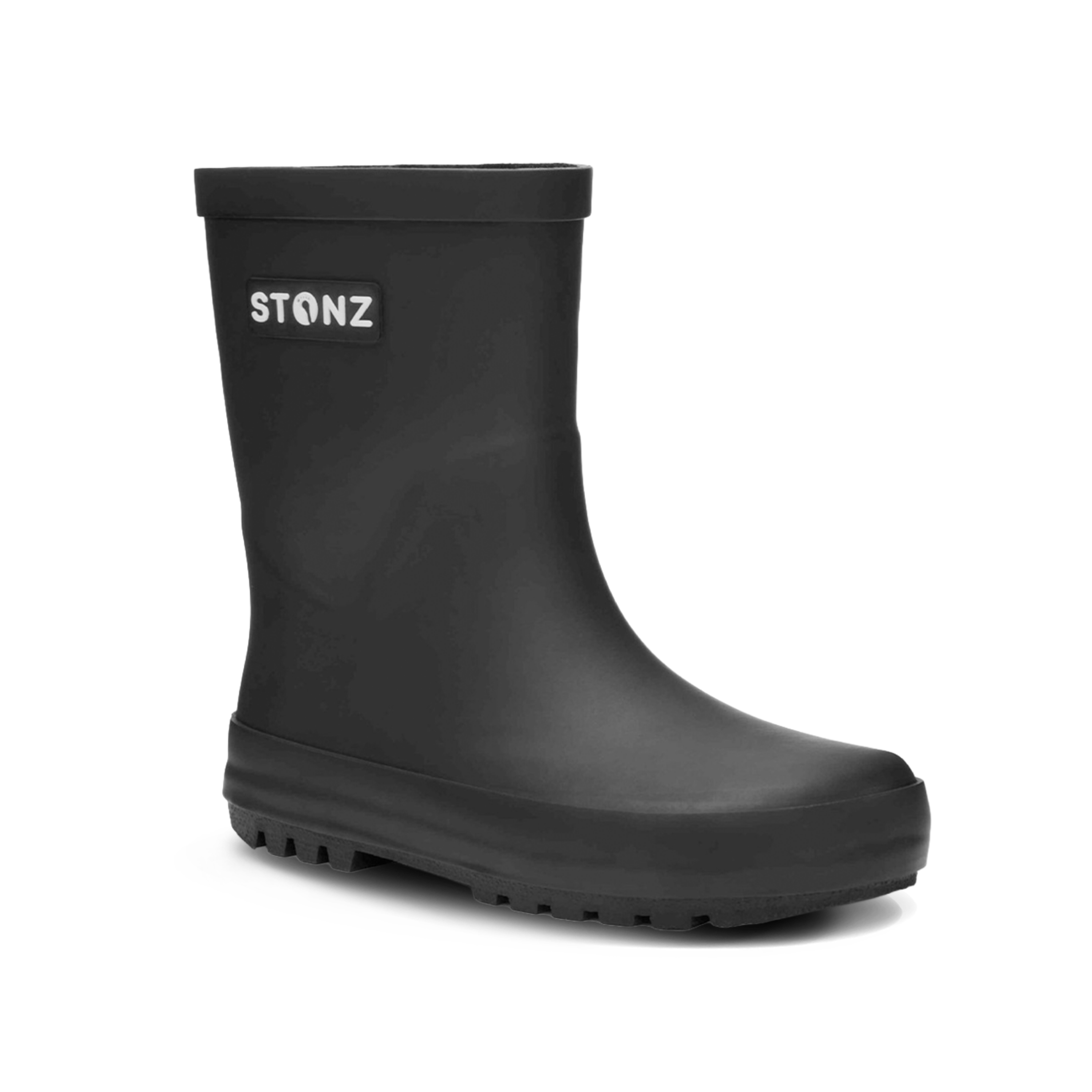 Waterproof Rain Boots for Toddlers and Kids - Stonz alt::Black/Black