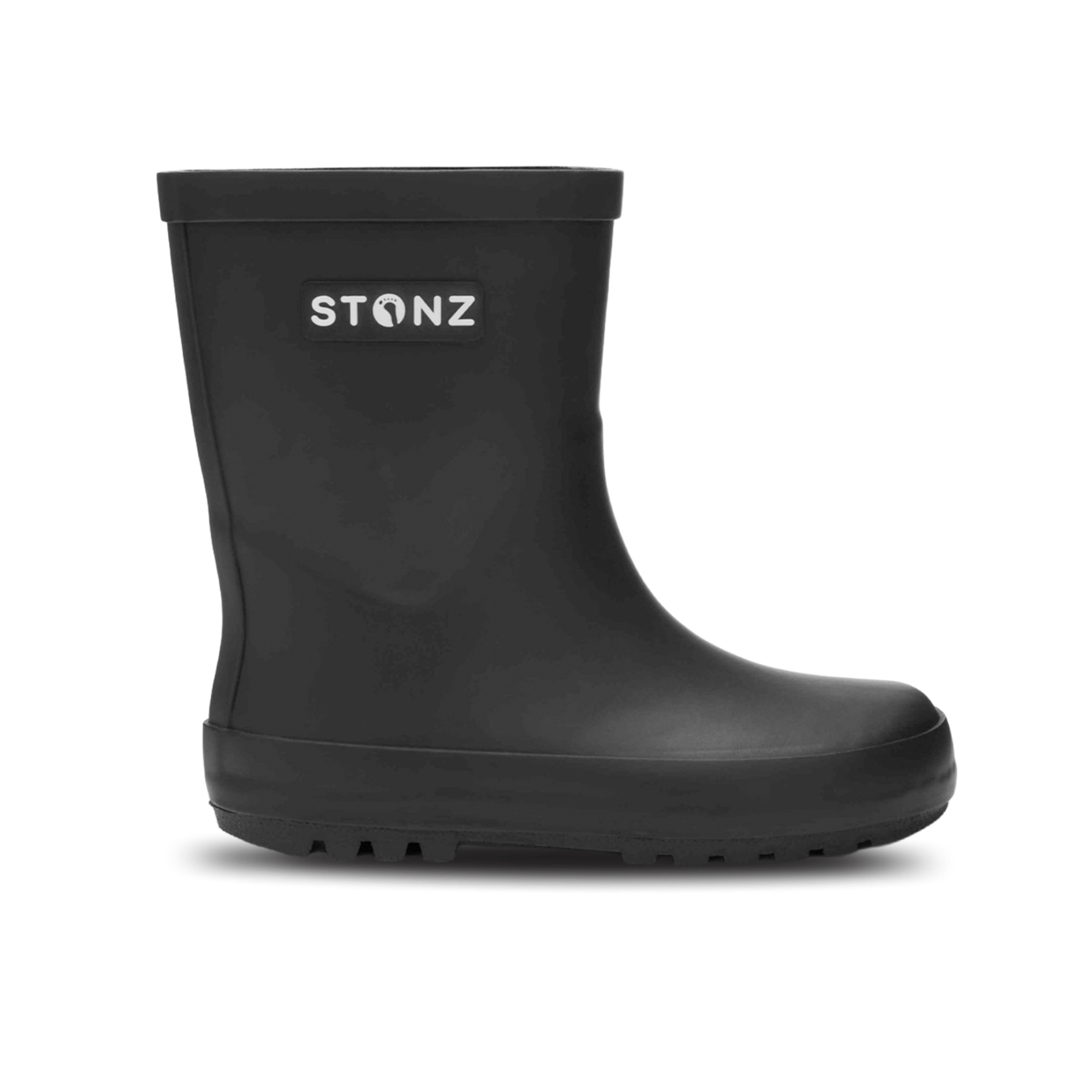Waterproof Rain Boots for Toddlers and Kids - Stonz alt::Black/Black