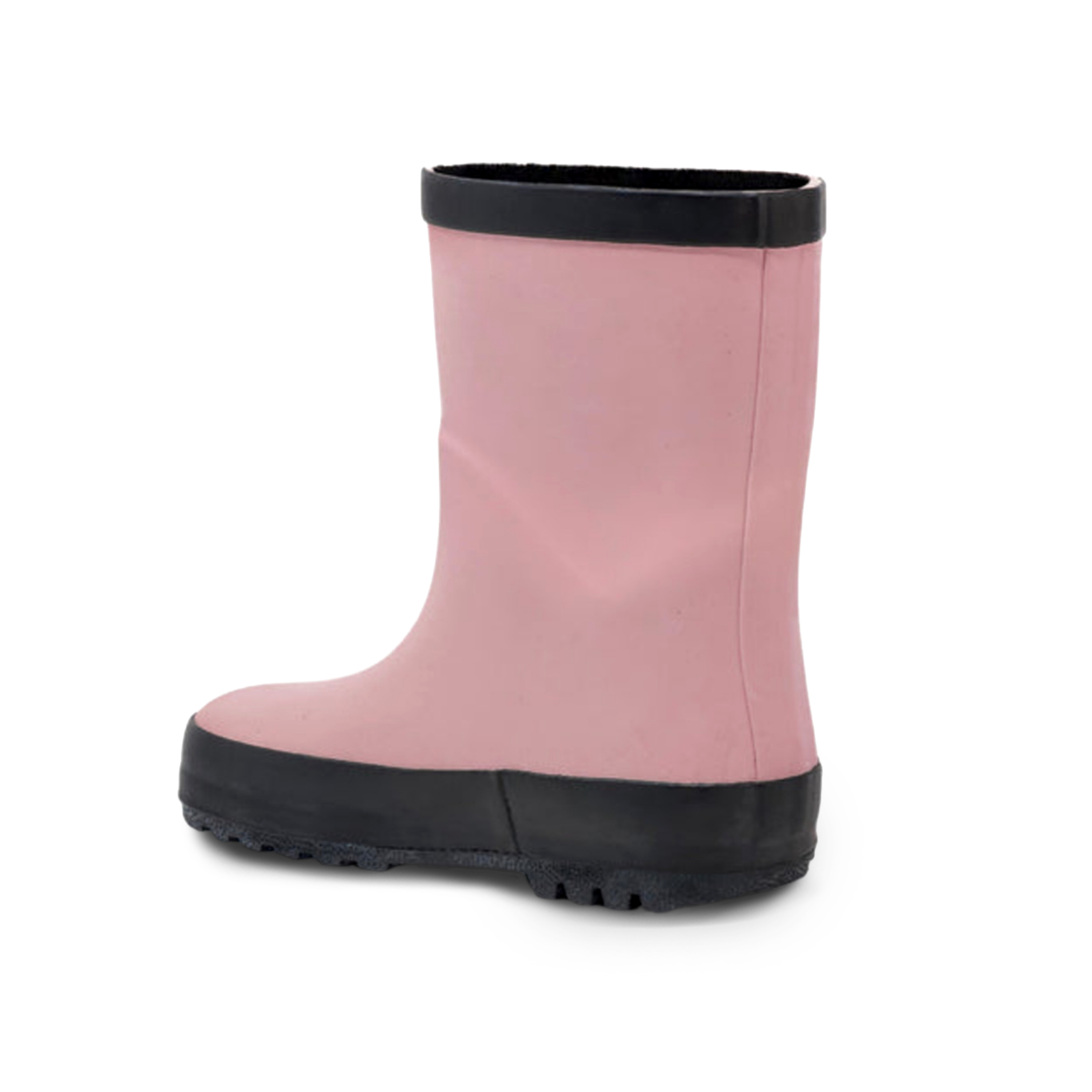 Waterproof Rain Boots for Toddlers and Kids - Stonz alt::Haze Pink/Black