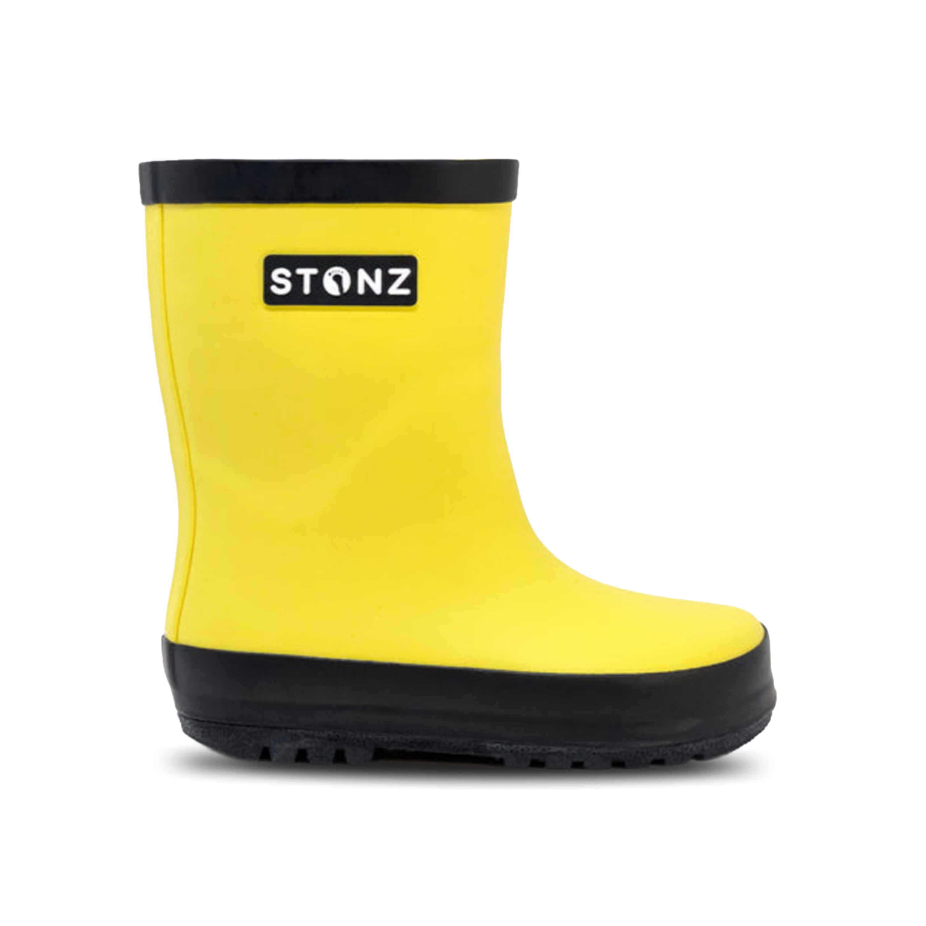 Waterproof Rain Boots for Toddlers and Kids - Stonz alt::Yellow/Black