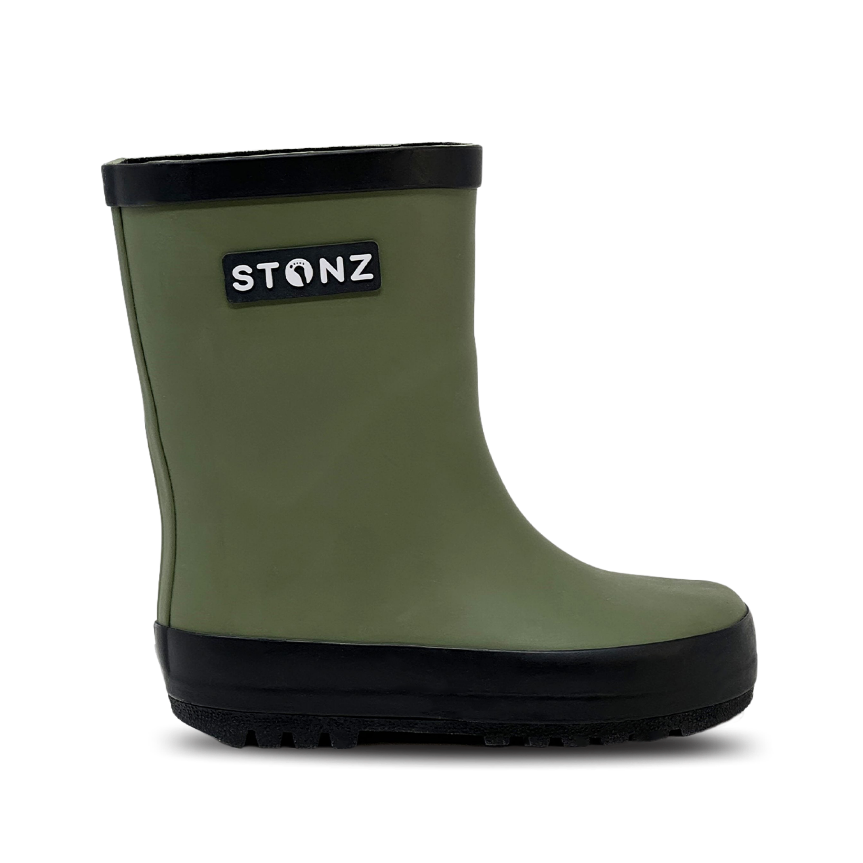 Waterproof Rain Boots for Toddlers and Kids - Stonz alt::Cypress/Black