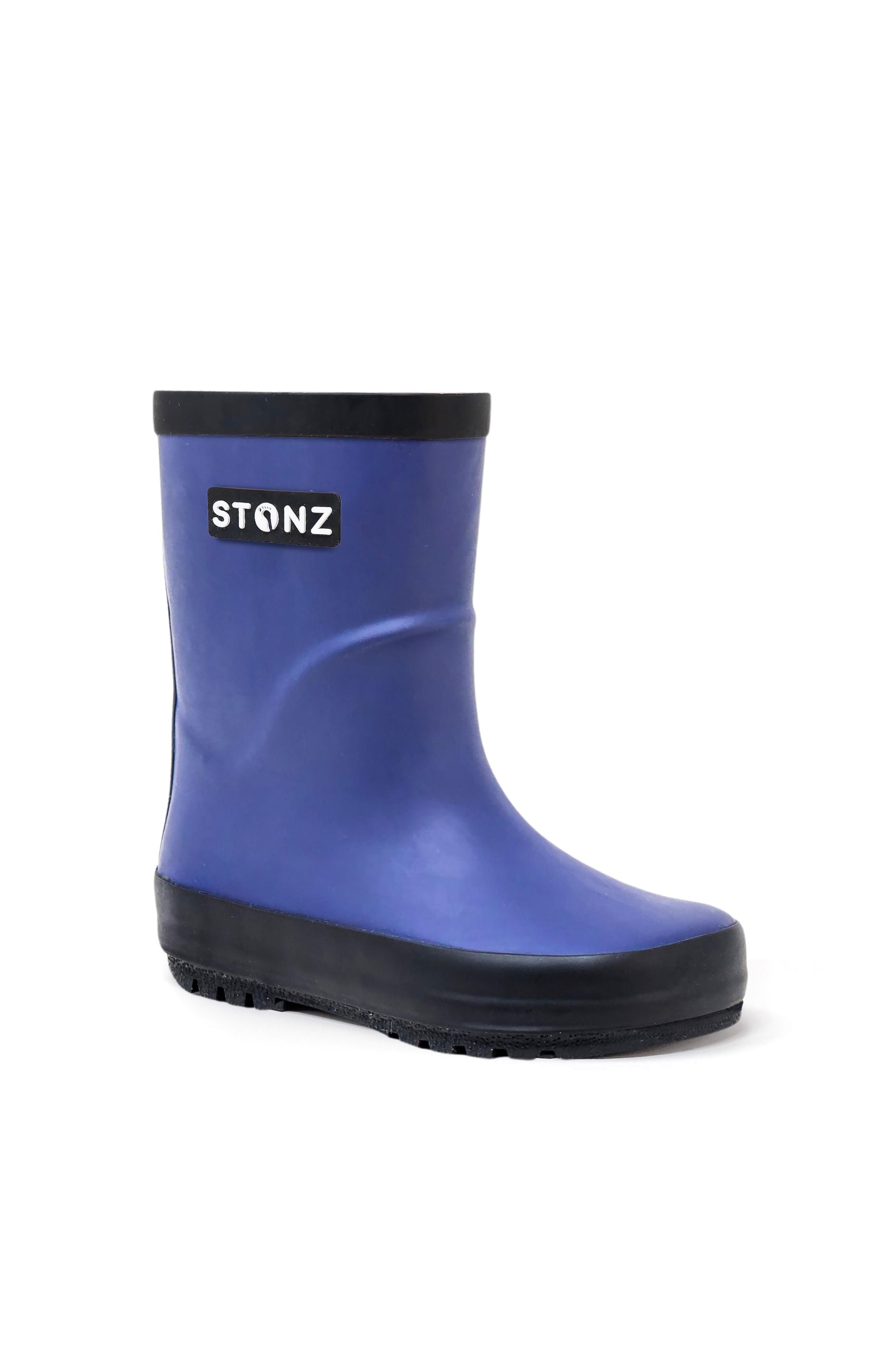 Kids' Waterproof Rain Boots - Print - Stonz alt::Navy
