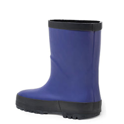 Rain boot in navy back view