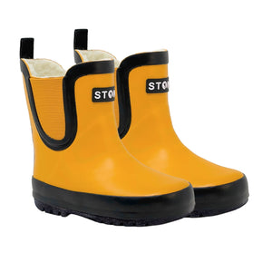 Stonz urban boot in sunflower side view 