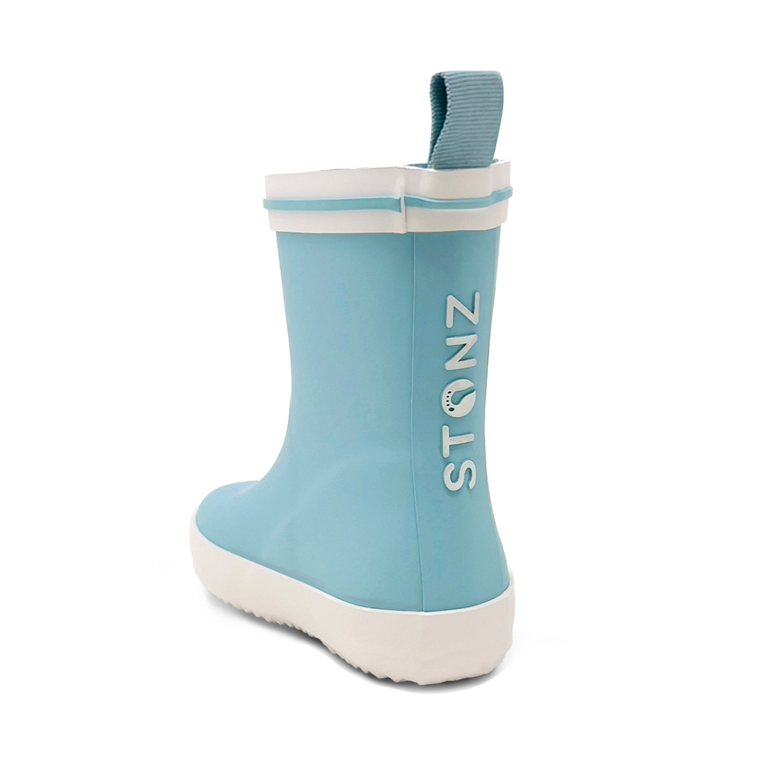 Waterproof Retro Rain Boots for Toddlers and Kids - Stonz alt::Aqua