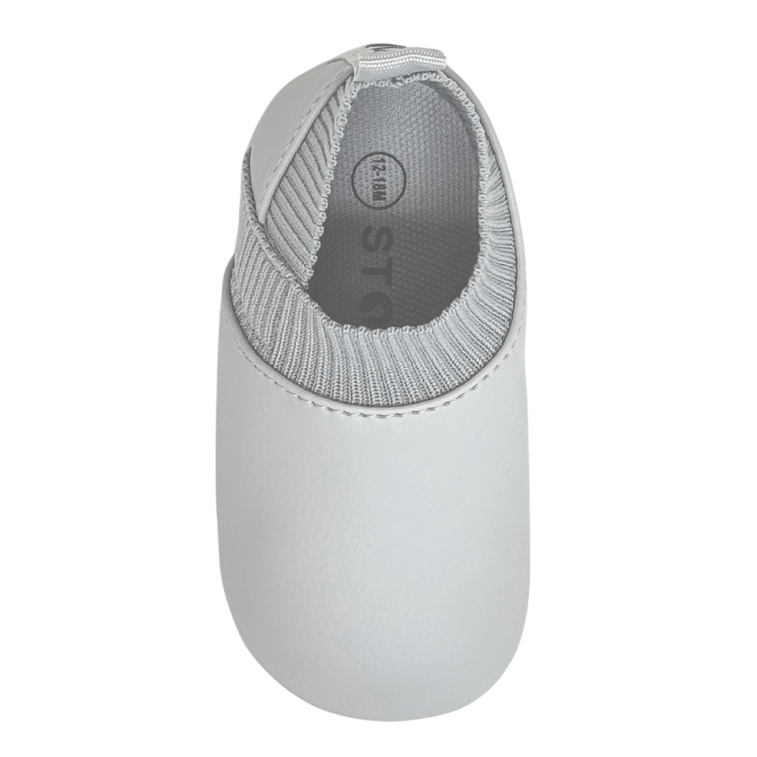 Yale Shoes | Soft Sole Vegan Leather Baby Slippers 0-24