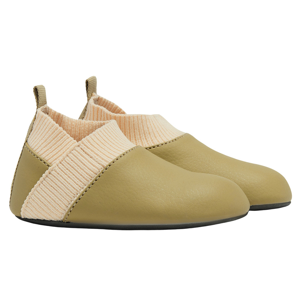 Baby Yale Shoes - Stonz alt::Olive-Smoky Cream