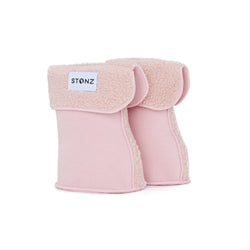 Stonz BootieLiners with super cozy fleece Haze Pink-SideView