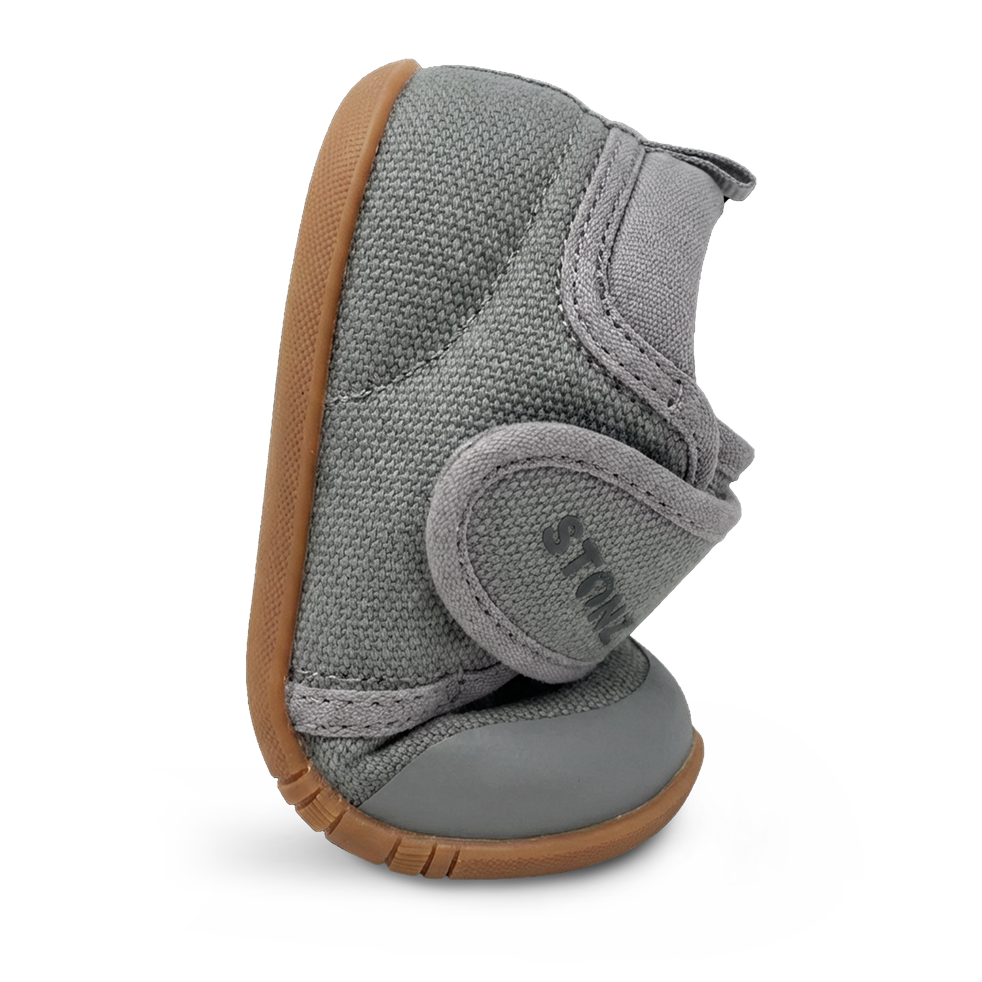 Cruiser Natural Shoes for Babies - Stonz alt::Steel