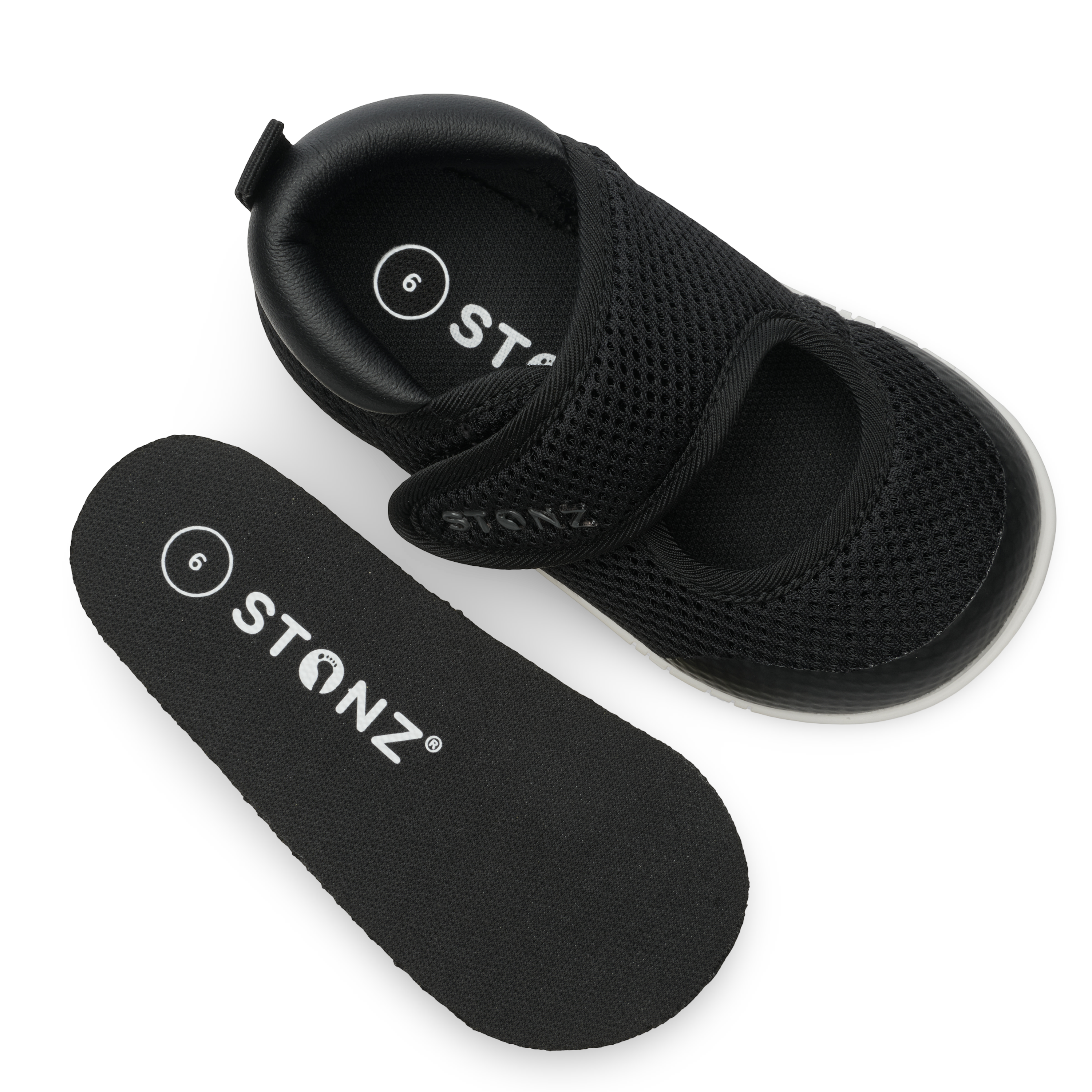 Cruiser Original Mary Jane Shoes for Babies - Stonz alt::Black