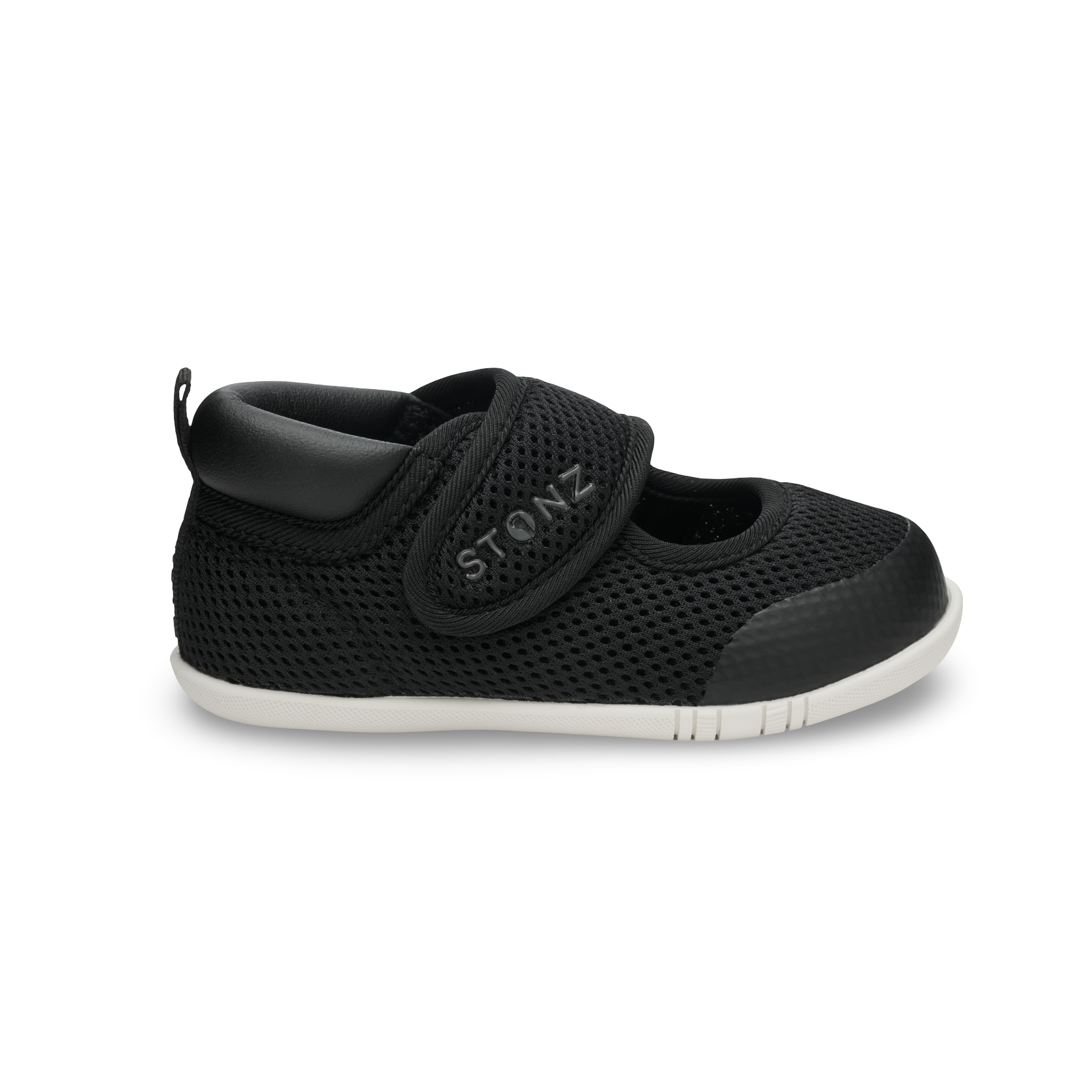 Cruiser Original Mary Jane Shoes for Babies - Stonz alt::Black