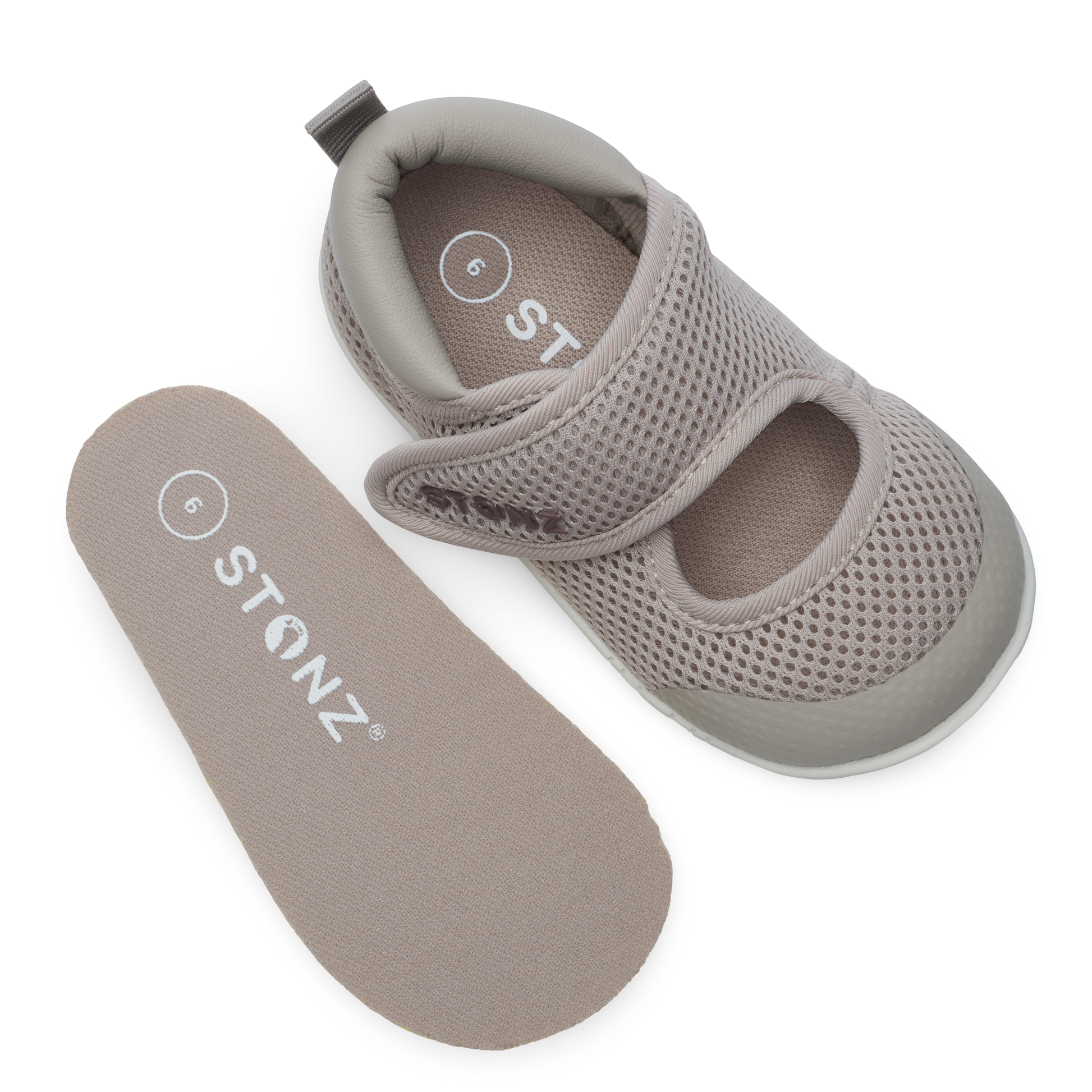 Cruiser Original Mary Jane Shoes for Babies - Stonz alt::Dune