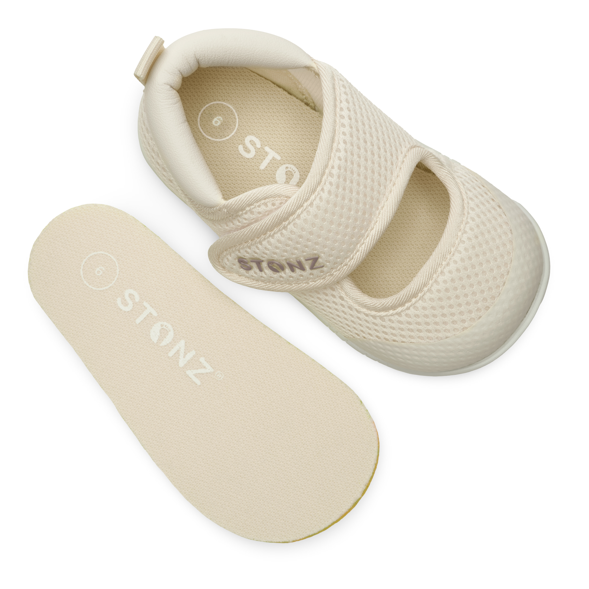 Cruiser Original Mary Jane Shoes for Babies - Stonz alt::Ivory