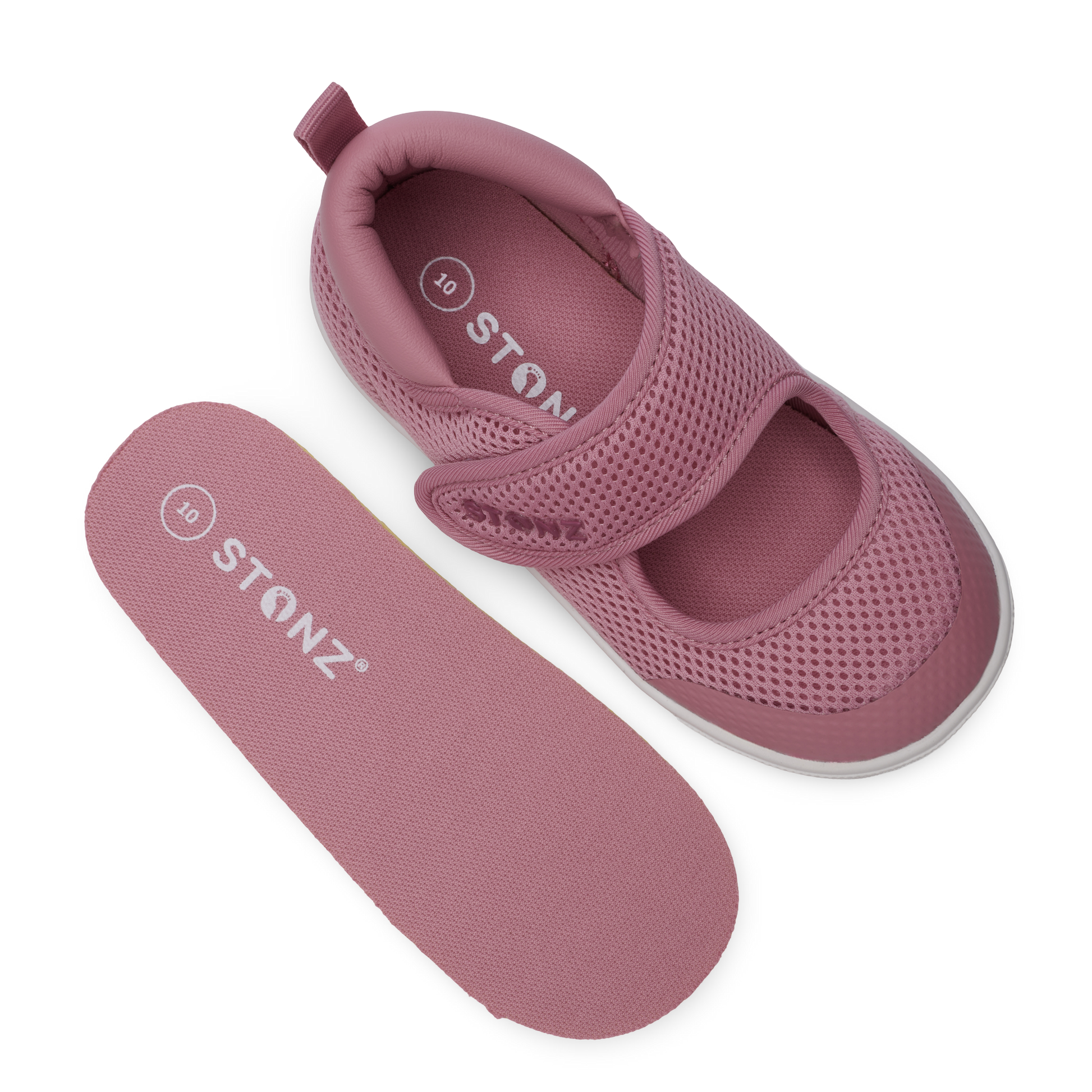Cruiser Original Mary Jane Shoes for Toddlers - Stonz alt::Dusty Rose