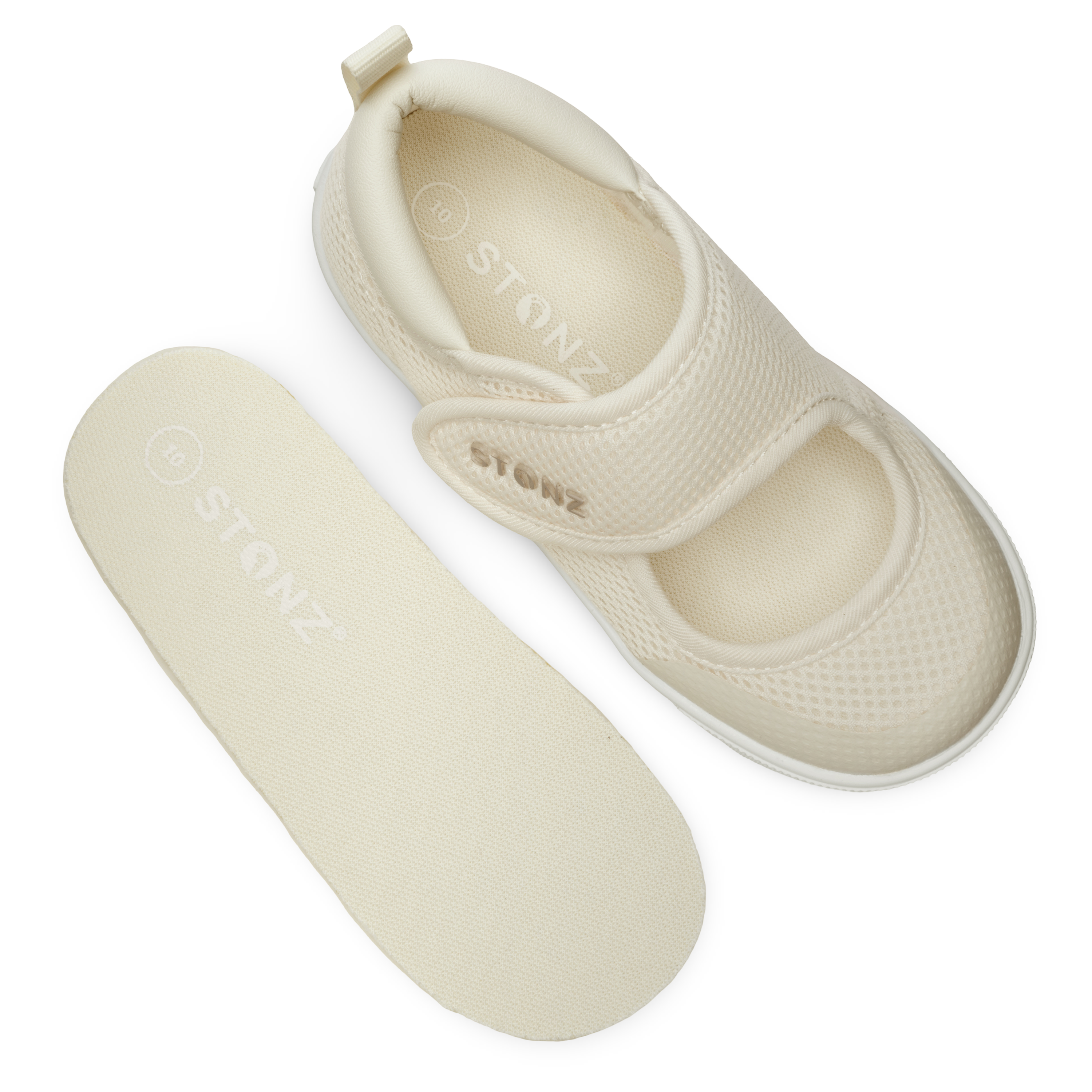 Cruiser Original Mary Jane Shoes for Toddlers - Stonz alt::Ivory