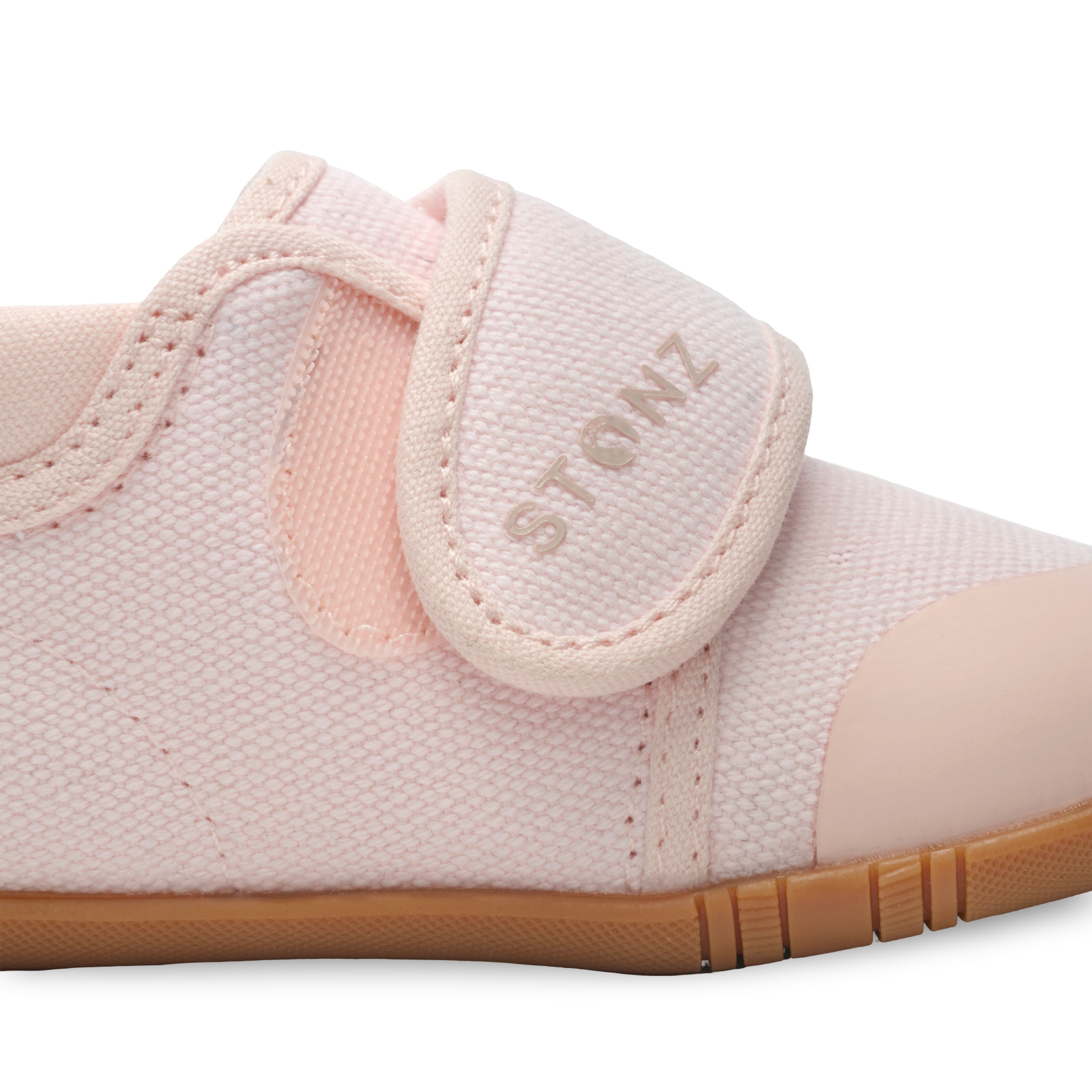 Cruiser Natural Shoes for Babies - Stonz alt::Haze Pink