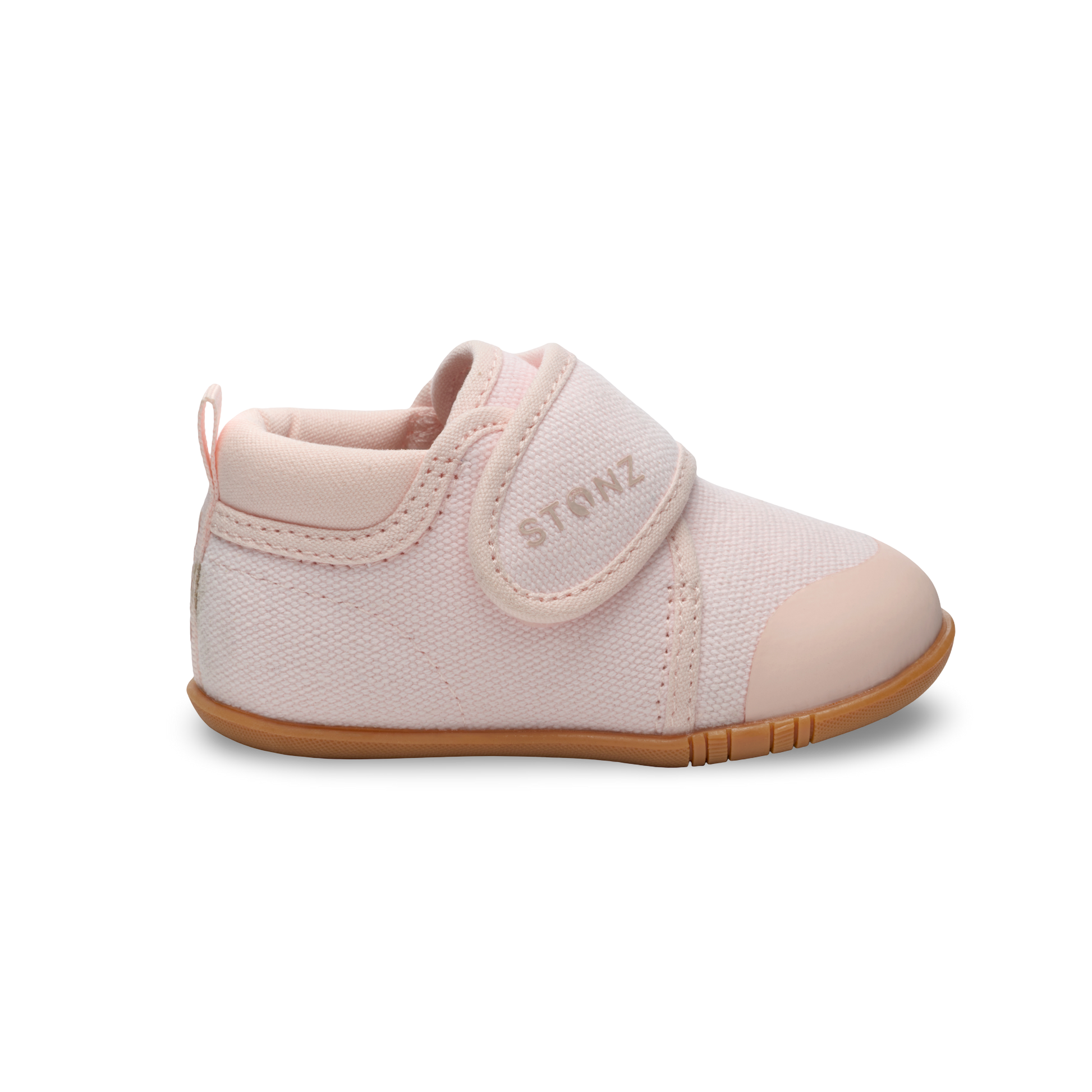 Cruiser Natural Shoes for Babies - Stonz alt::Haze Pink