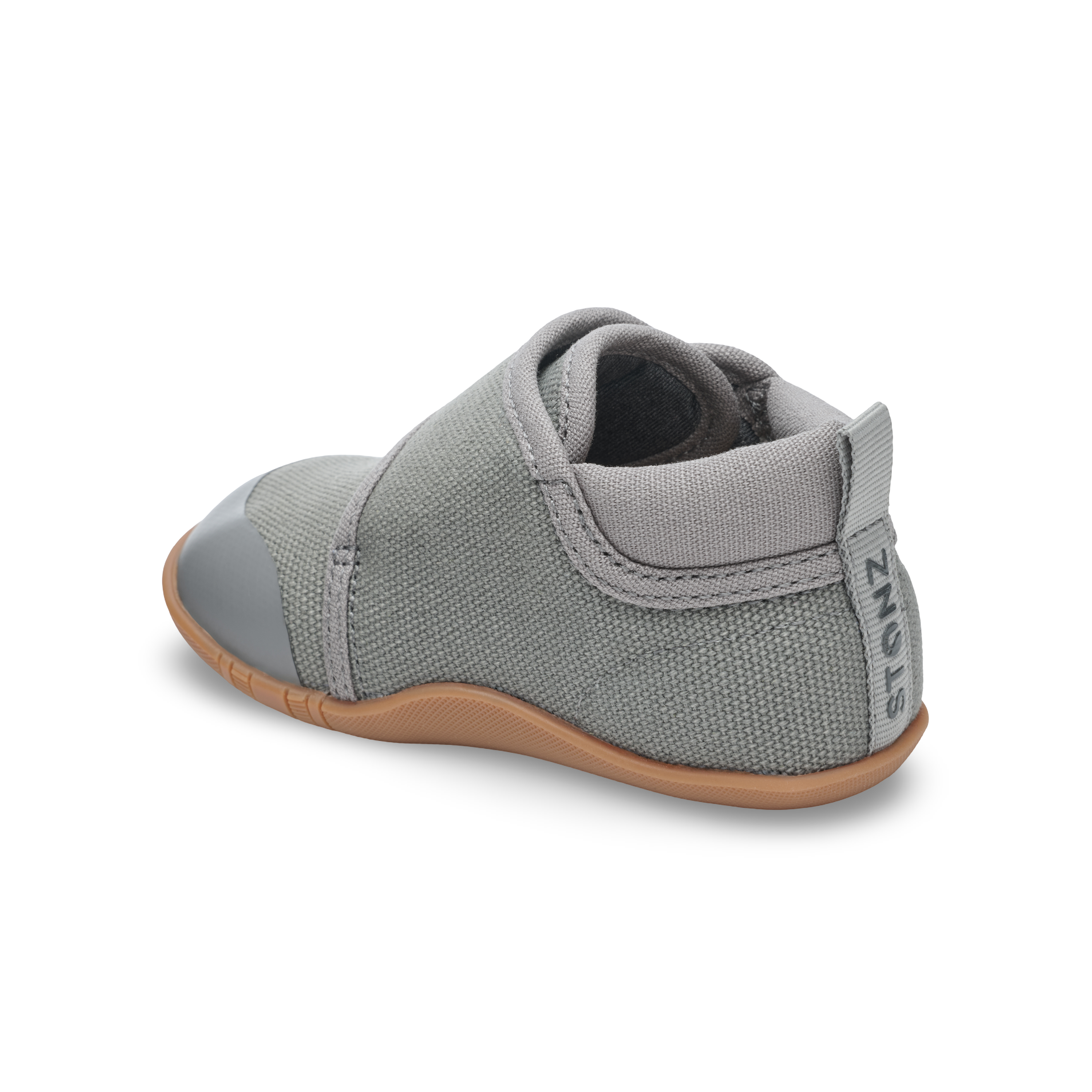 Cruiser Natural Shoes for Babies - Stonz alt::Steel