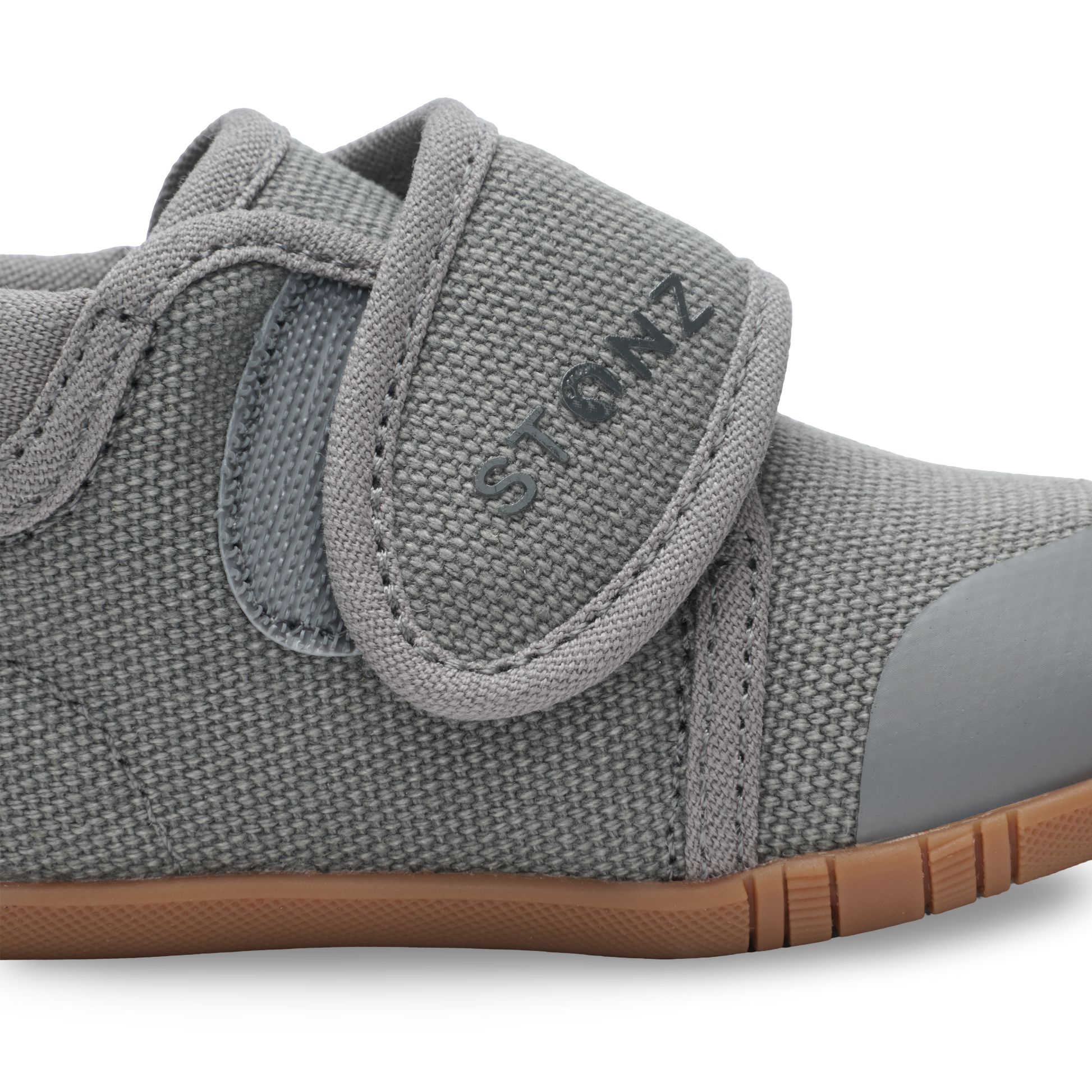 Cruiser Natural Shoes for Babies - Stonz alt::Steel