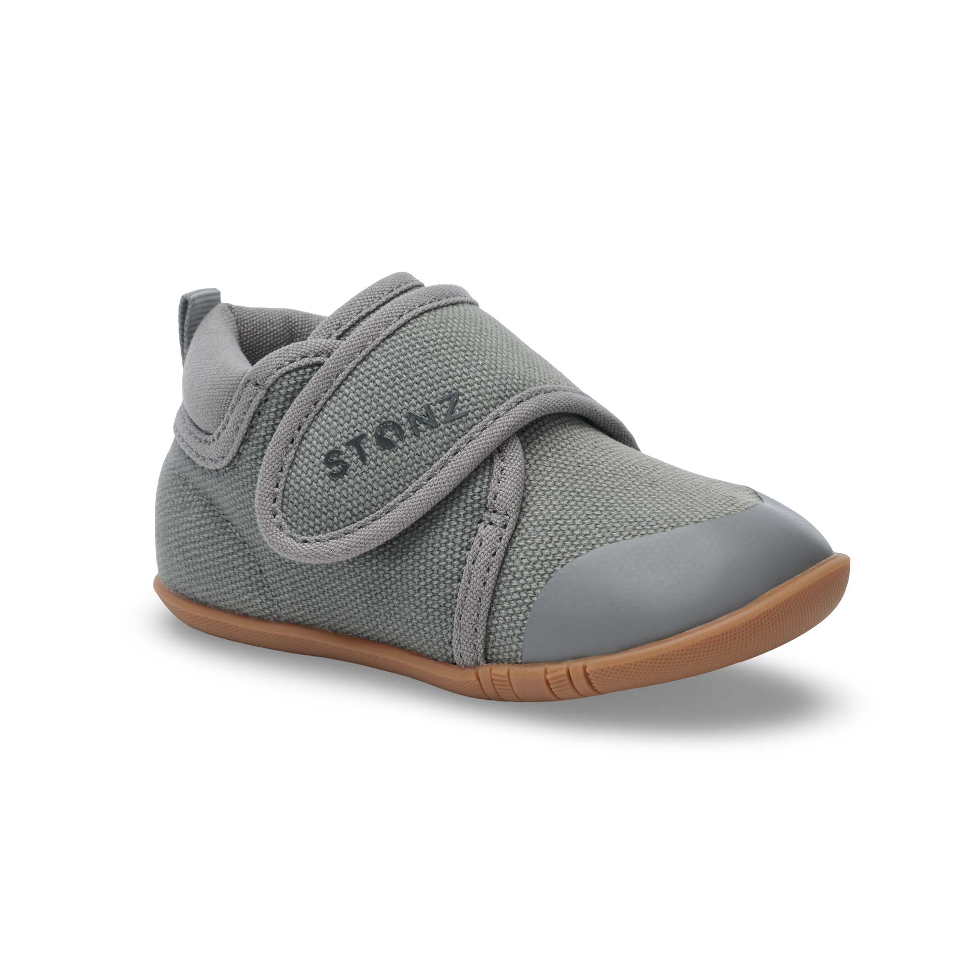 Cruiser Natural Shoes for Babies - Stonz alt::Steel