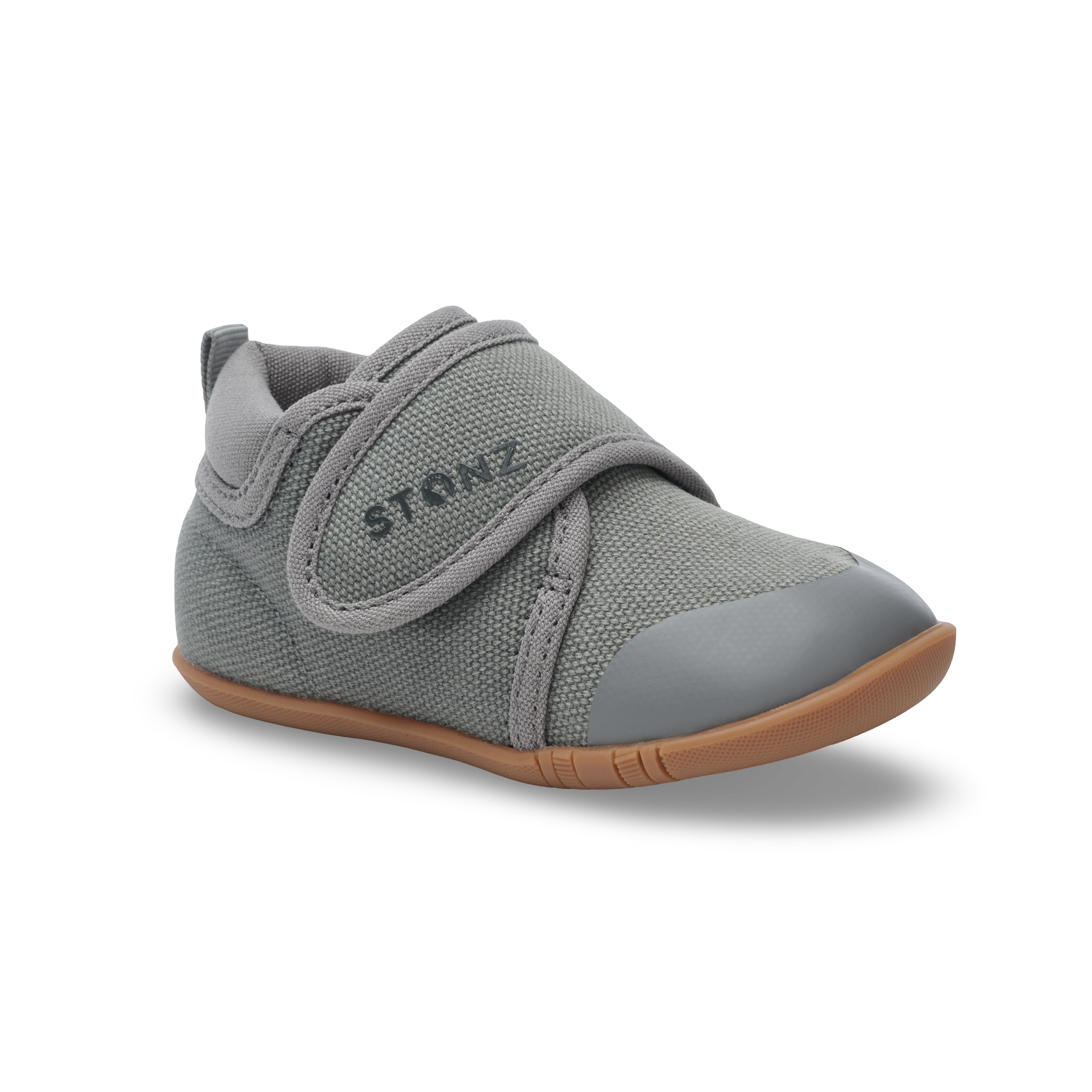Cruiser Natural Shoes for Babies - Stonz alt::Steel