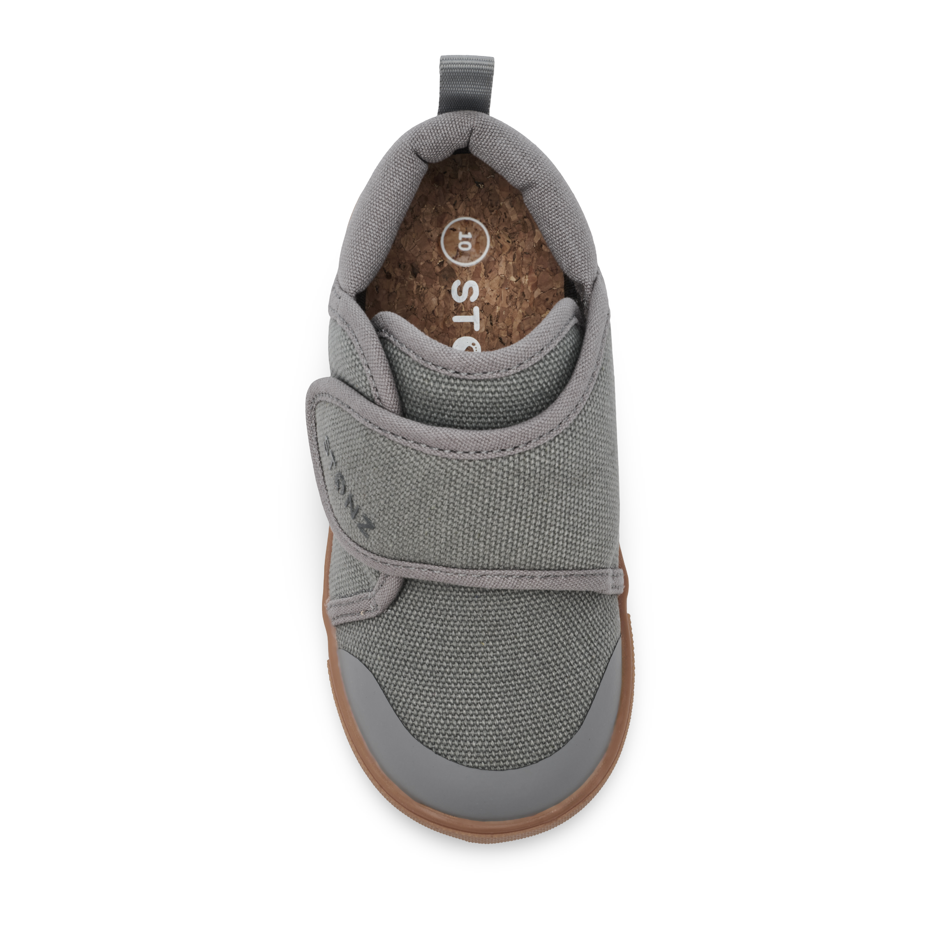 Cruiser Natural Shoes for Toddlers - Stonz alt::Steel