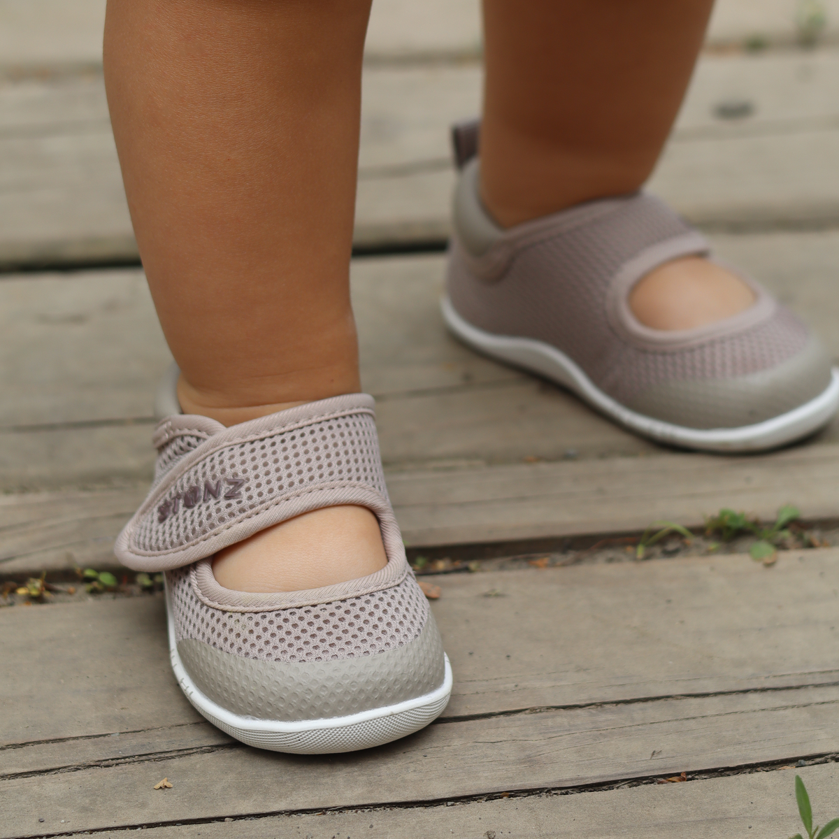 Cruiser Original Mary Jane Shoes for Babies - Stonz alt::Dune