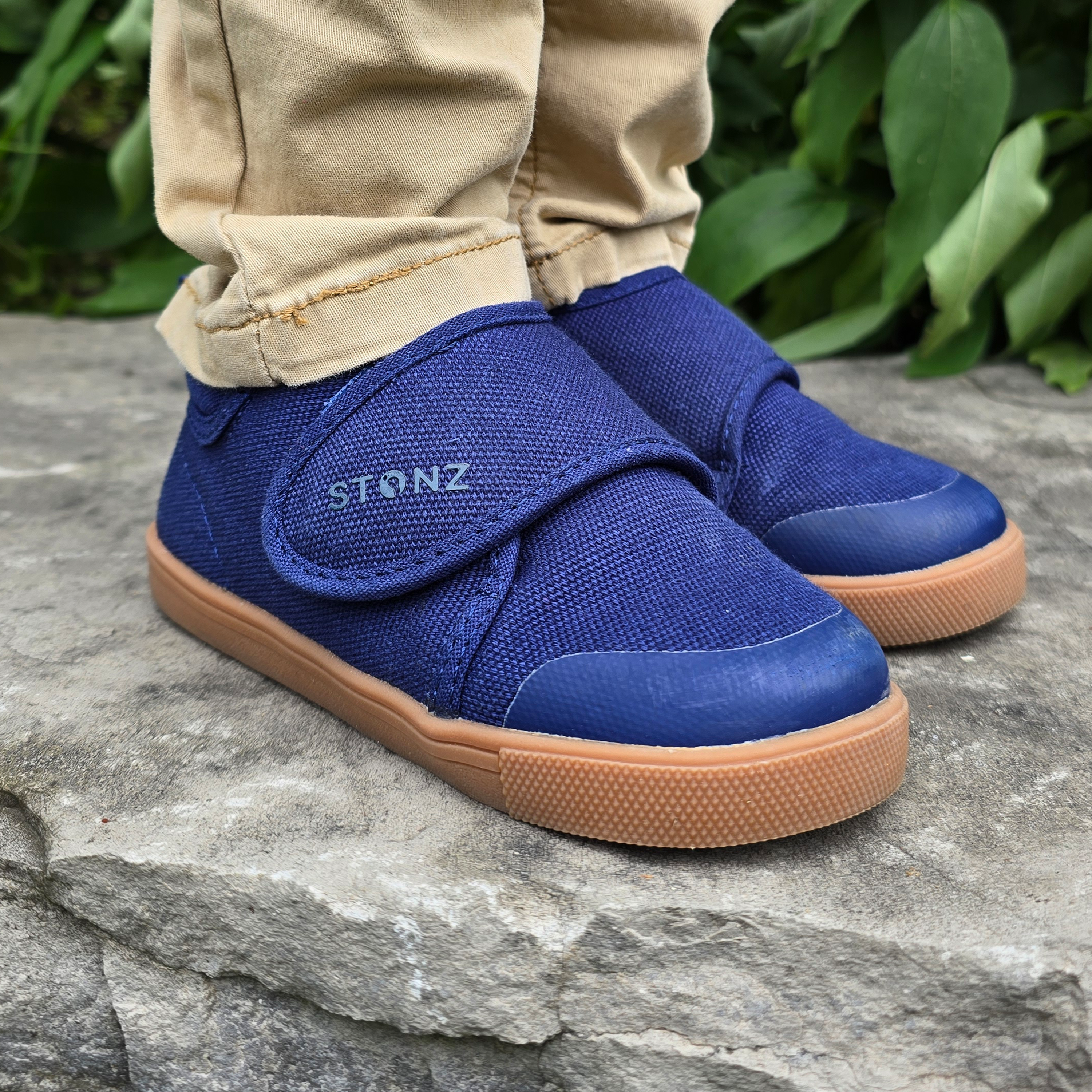 Cruiser Natural Shoes for Toddlers - Stonz alt::Navy