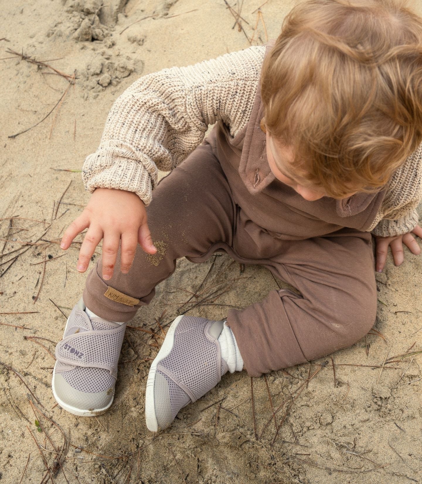 Cruiser Original Shoes for Babies - Stonz alt::Dune