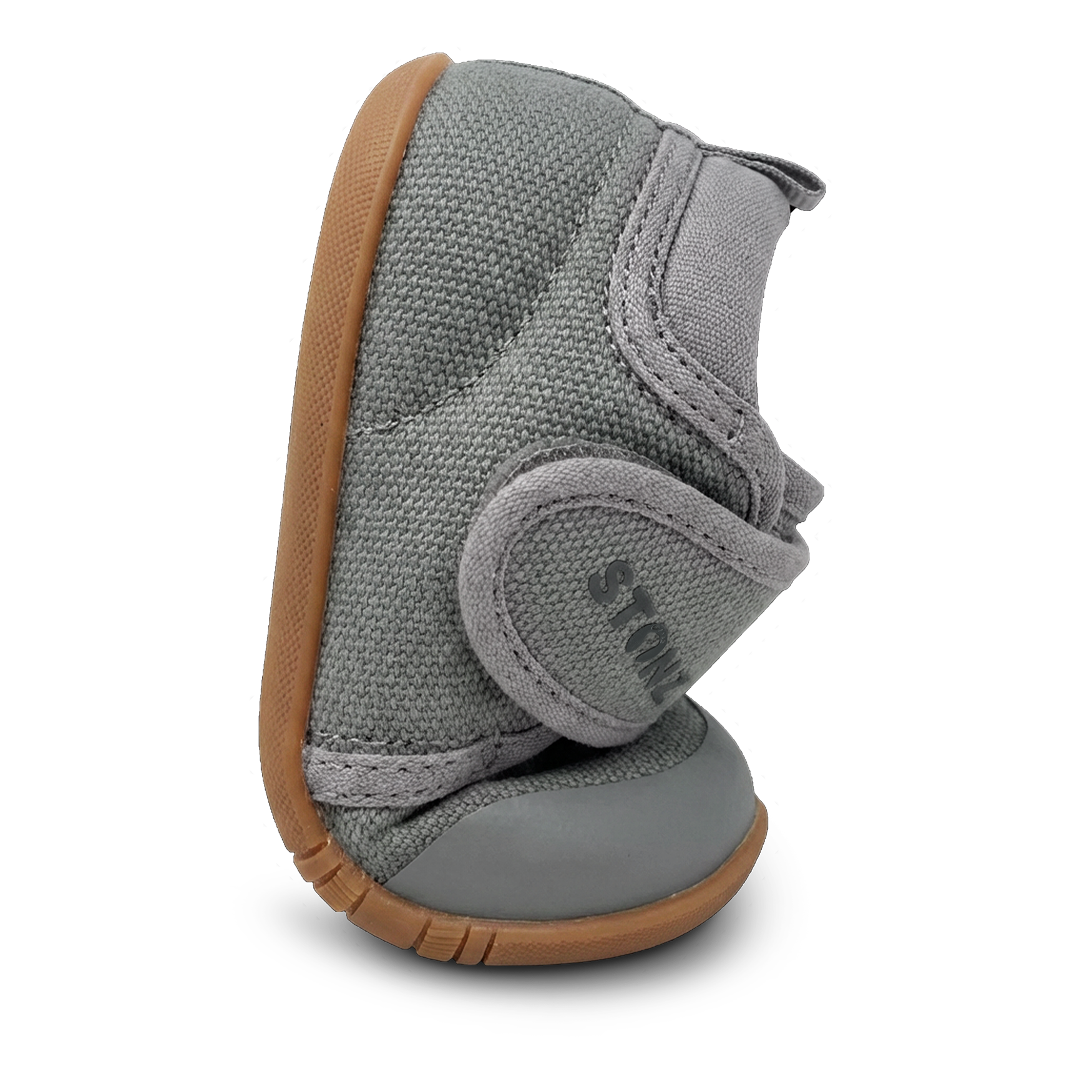 Cruiser Natural Shoes for Babies - Stonz alt::Steel