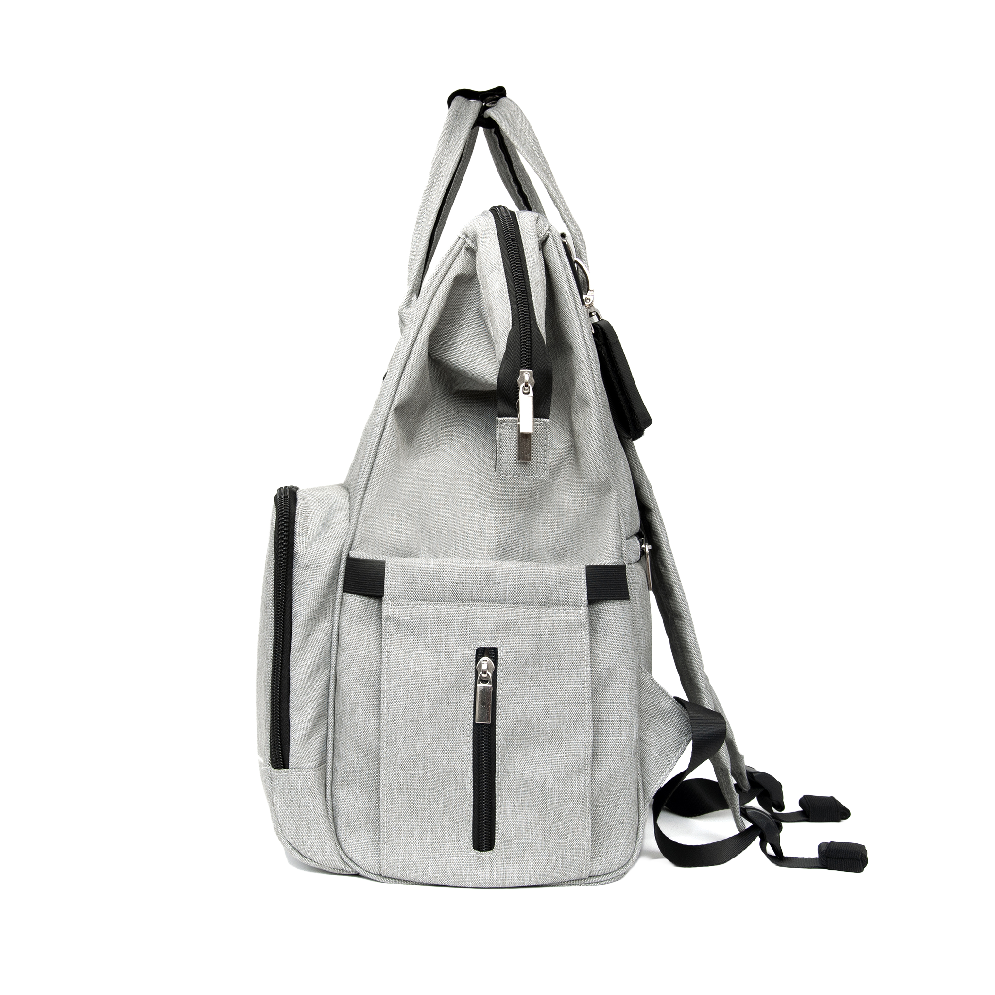 Diaper Backpack - SALE - Stonz alt::Light Grey