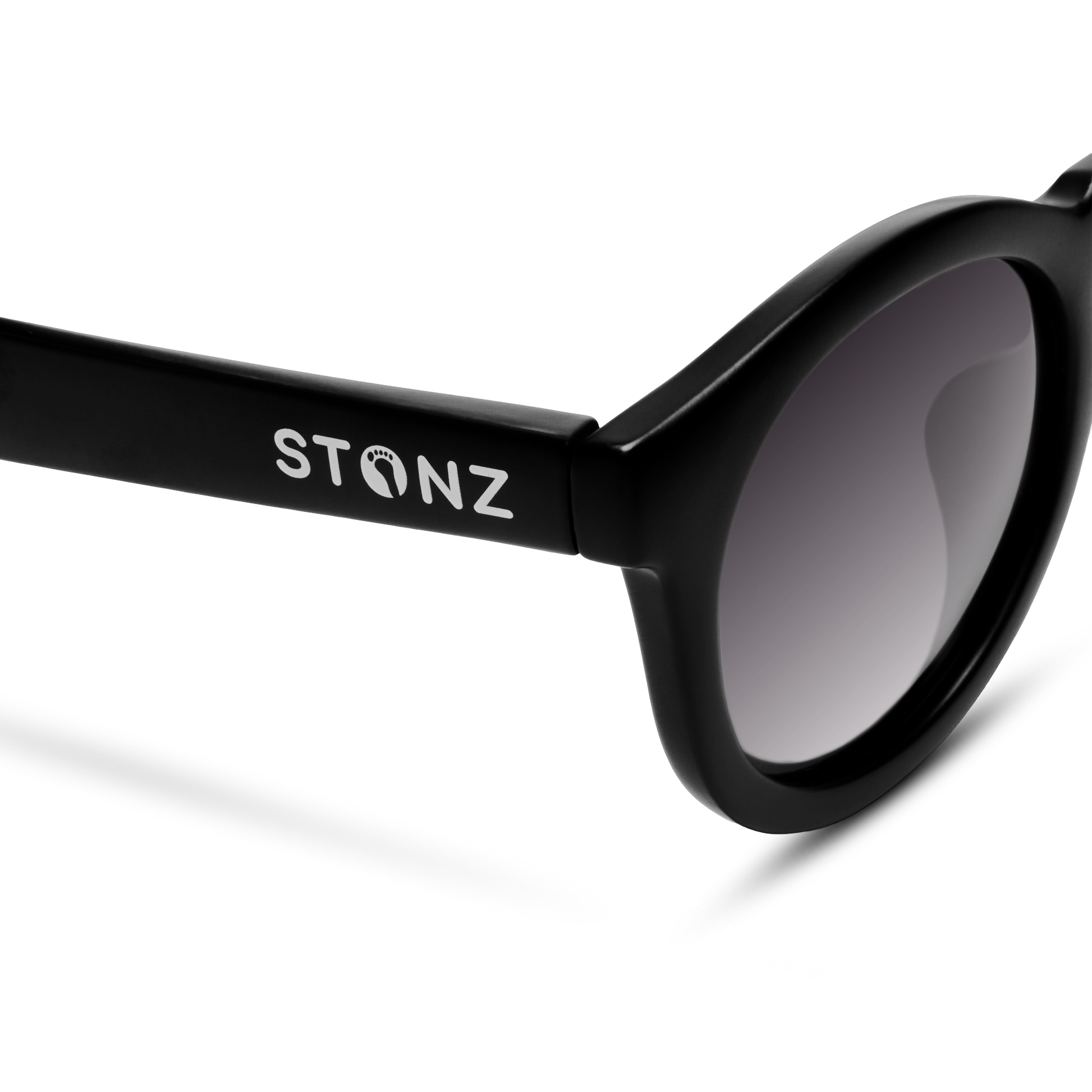 Eco Sunnies – Polarized UV 400 Sunglasses for Toddlers & Kids - Stonz alt::Black