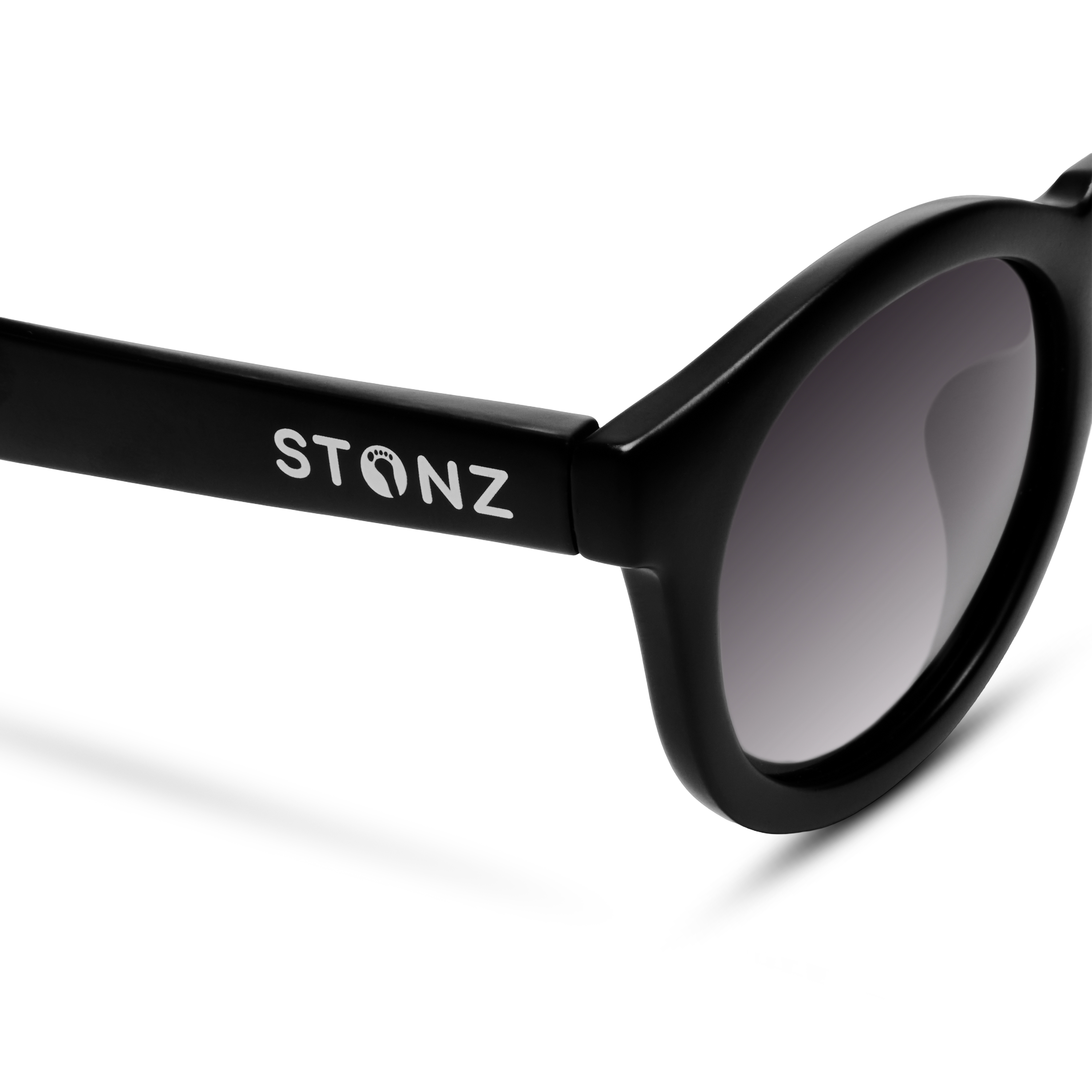 Eco Sunnies – Polarized UV 400 Sunglasses for Toddlers & Kids - Stonz alt::Black
