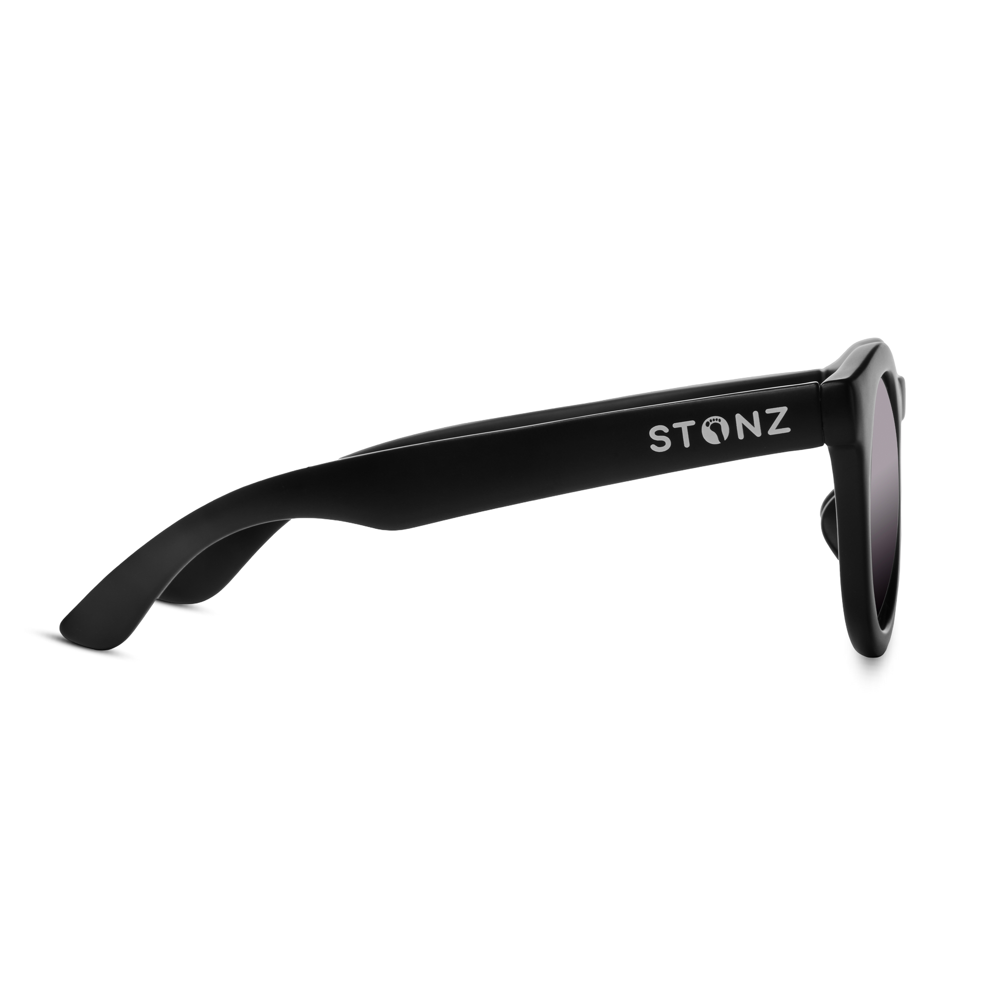 Eco Sunnies – Polarized UV 400 Sunglasses for Toddlers & Kids - Stonz alt::Black