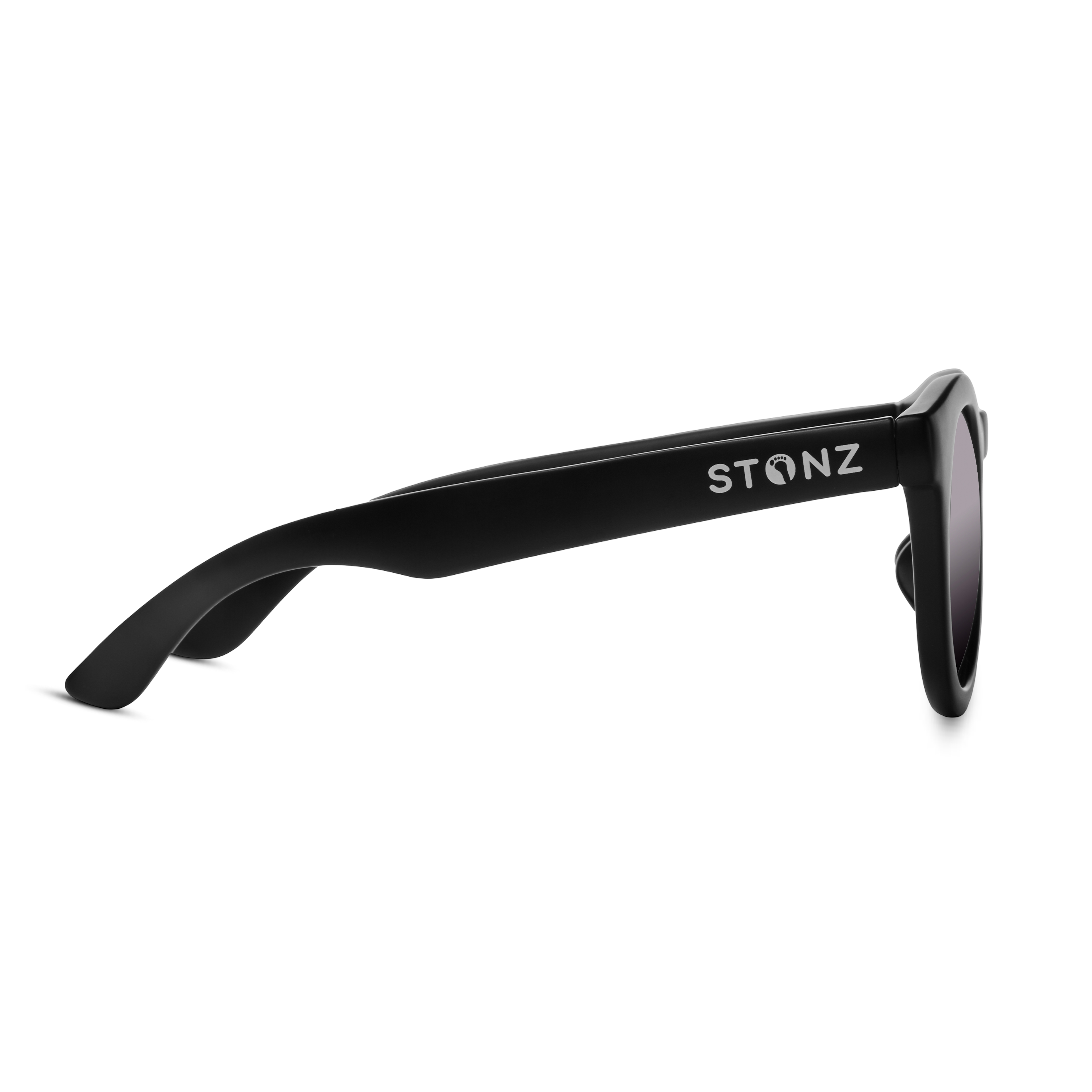 Eco Sunnies – Polarized UV 400 Sunglasses for Toddlers & Kids - Stonz alt::Black