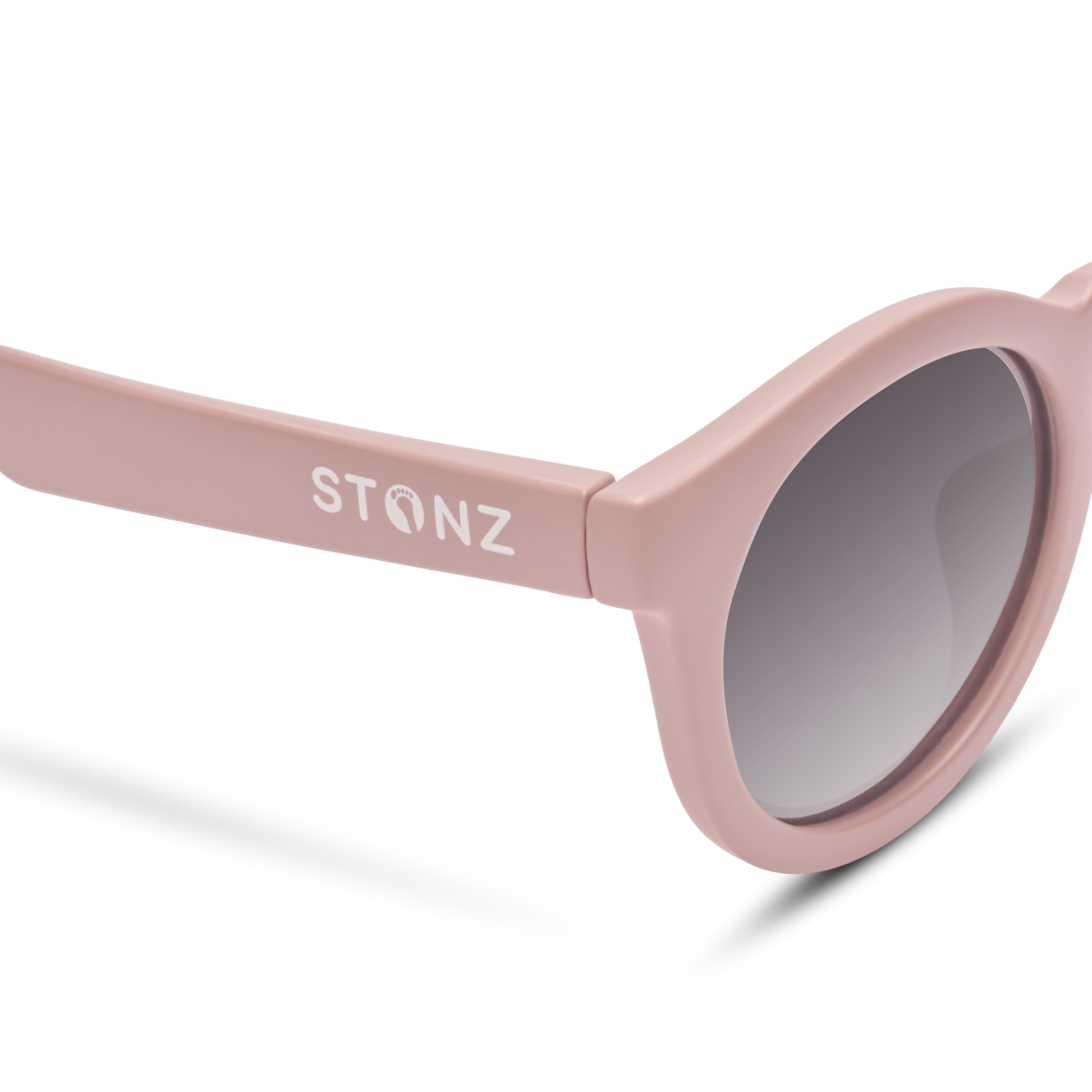 Eco Sunnies – Polarized UV 400 Sunglasses for Toddlers & Kids - Stonz alt::Haze Pink
