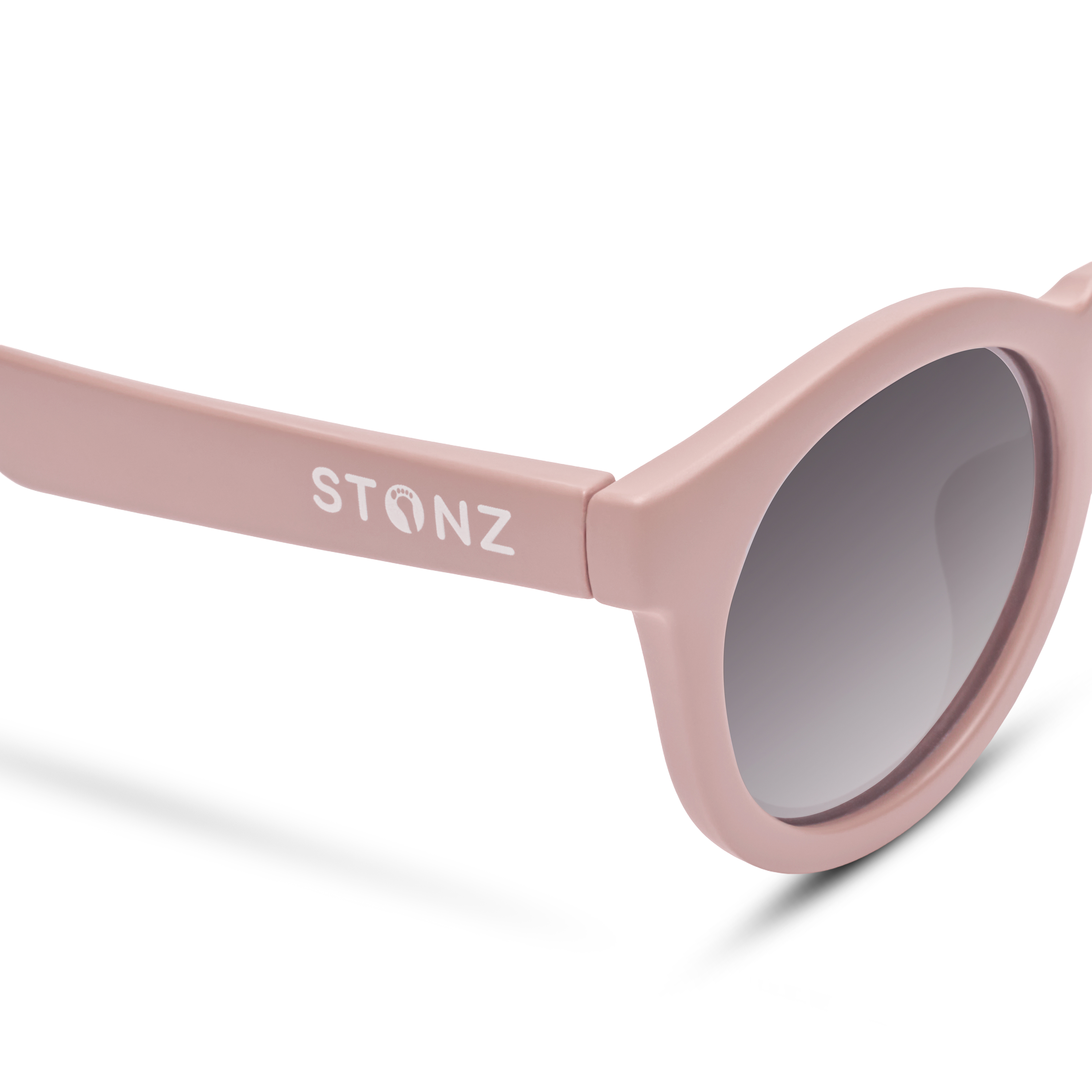 Eco Sunnies – Polarized UV 400 Sunglasses for Toddlers & Kids - Stonz alt::Haze Pink
