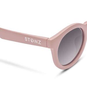 Eco Sunnies – Polarized UV 400 Sunglasses for Toddlers & Kids - Stonz alt::Haze Pink