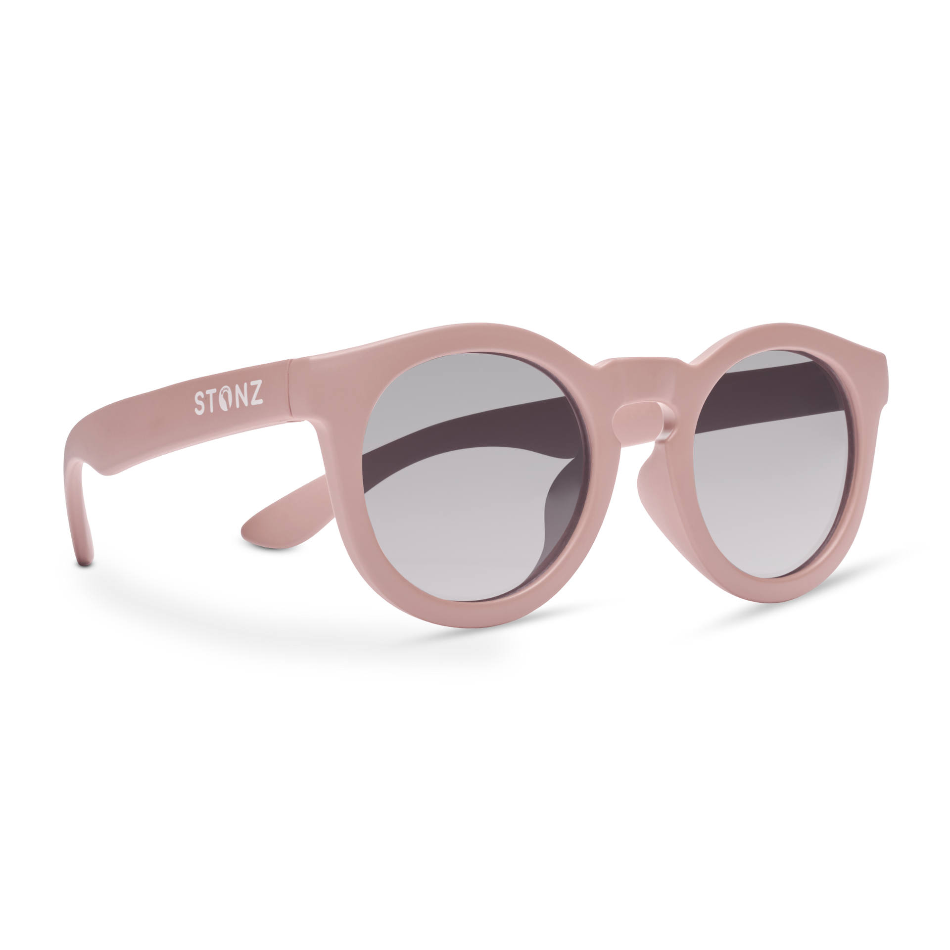 Eco Sunnies – Polarized UV 400 Sunglasses for Toddlers & Kids - Stonz alt::Haze Pink