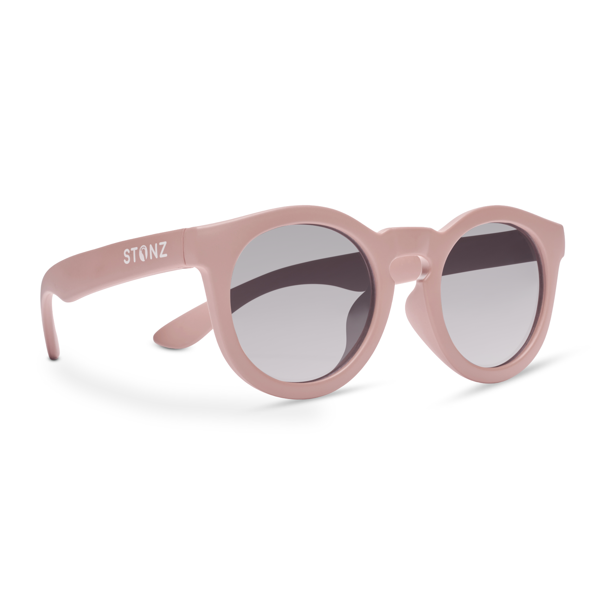 Eco Sunnies – Polarized UV 400 Sunglasses for Toddlers & Kids - Stonz alt::Haze Pink