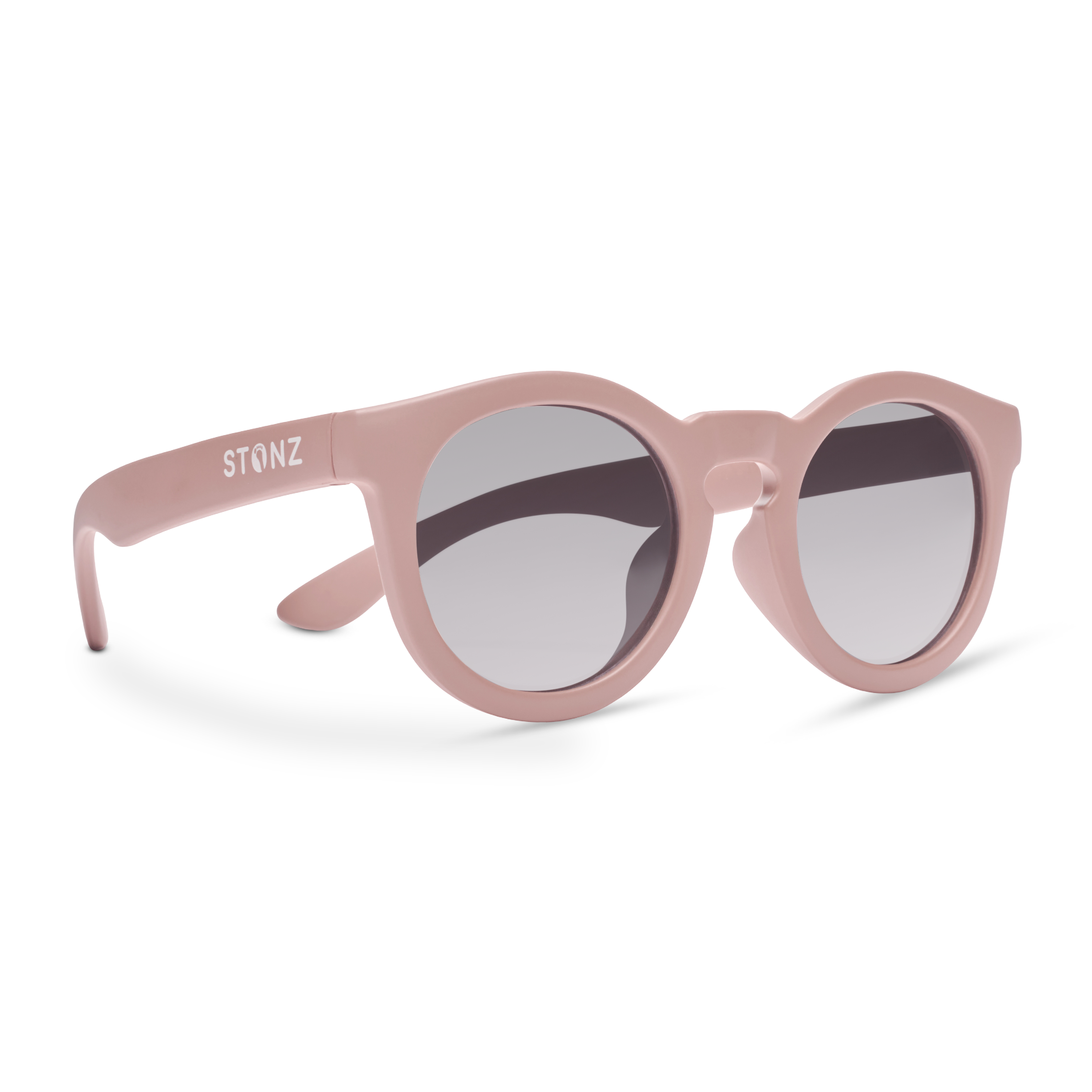 Eco Sunnies – Polarized UV 400 Sunglasses for Toddlers & Kids - Stonz alt::Haze Pink