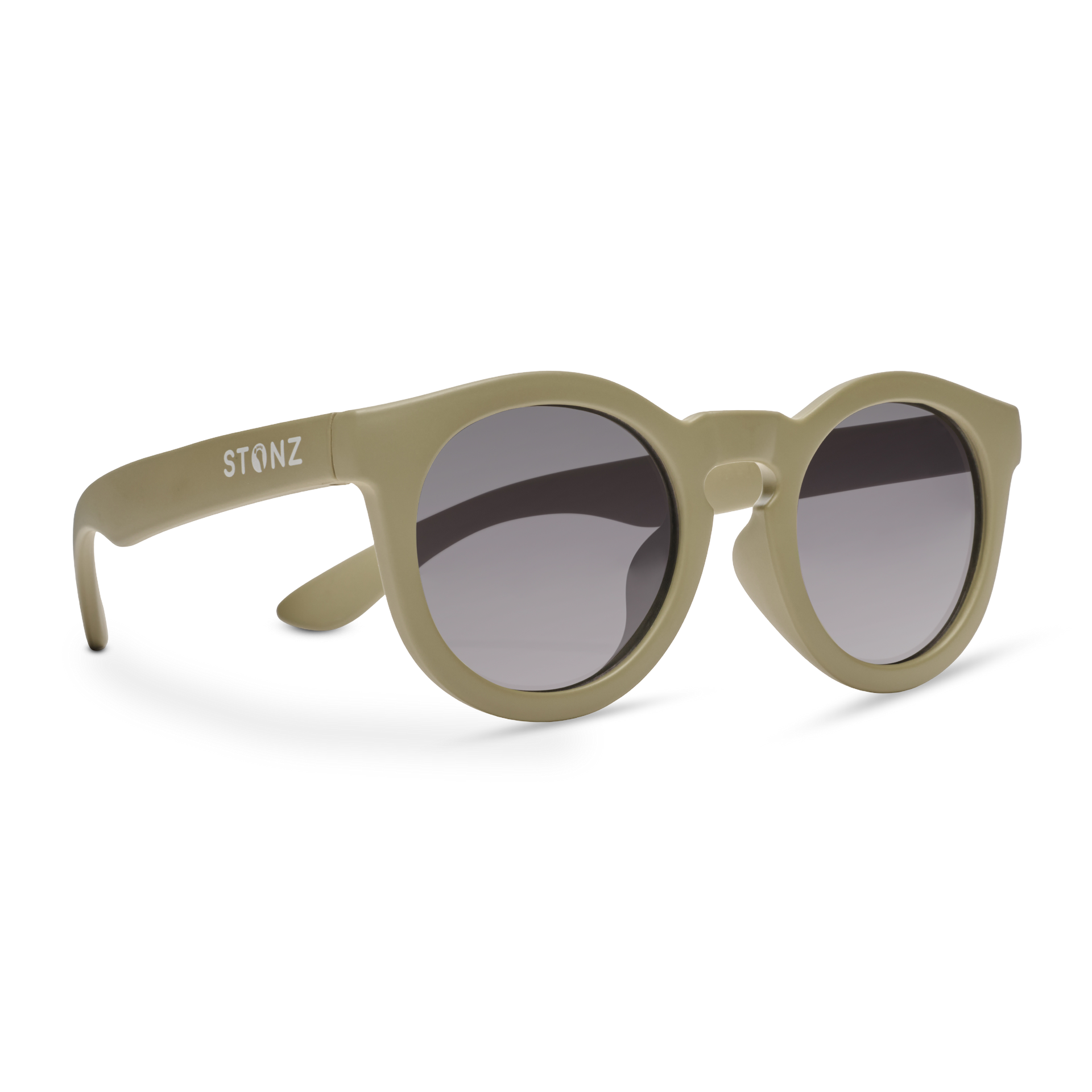 Eco Sunnies – Polarized UV 400 Sunglasses for Toddlers & Kids - Stonz alt::Olive